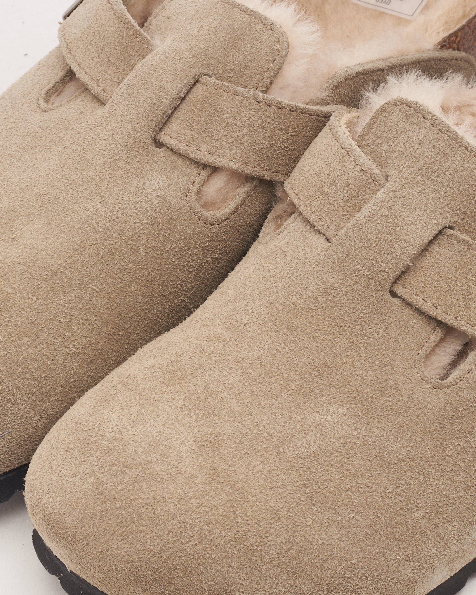 Clogs BIRKENSTOCK Boston Shearling Suede Leather Narrow - 1028299