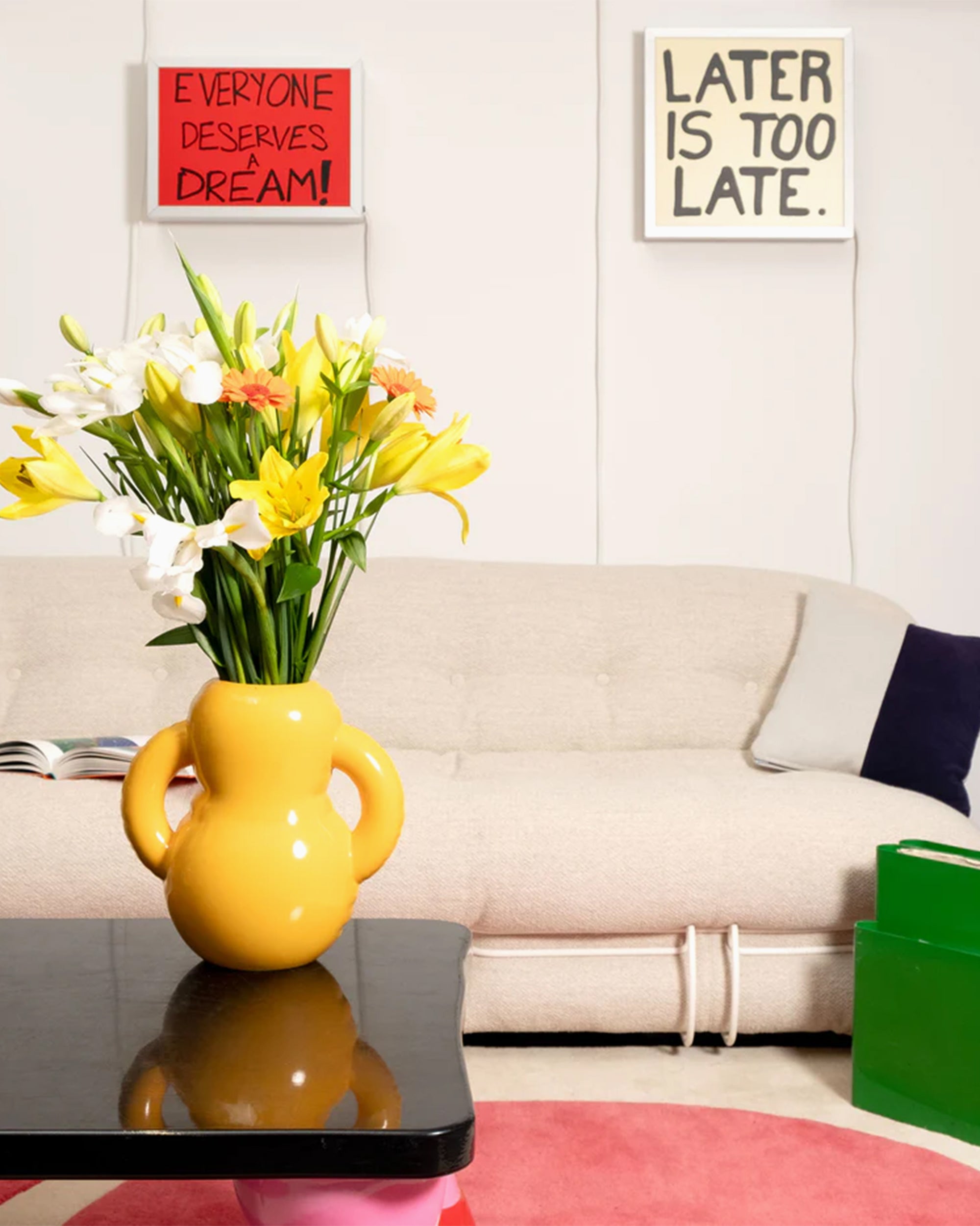 Decoration Home Studyo "Oscar" Ceramic Vase - HSBUV-YO-S