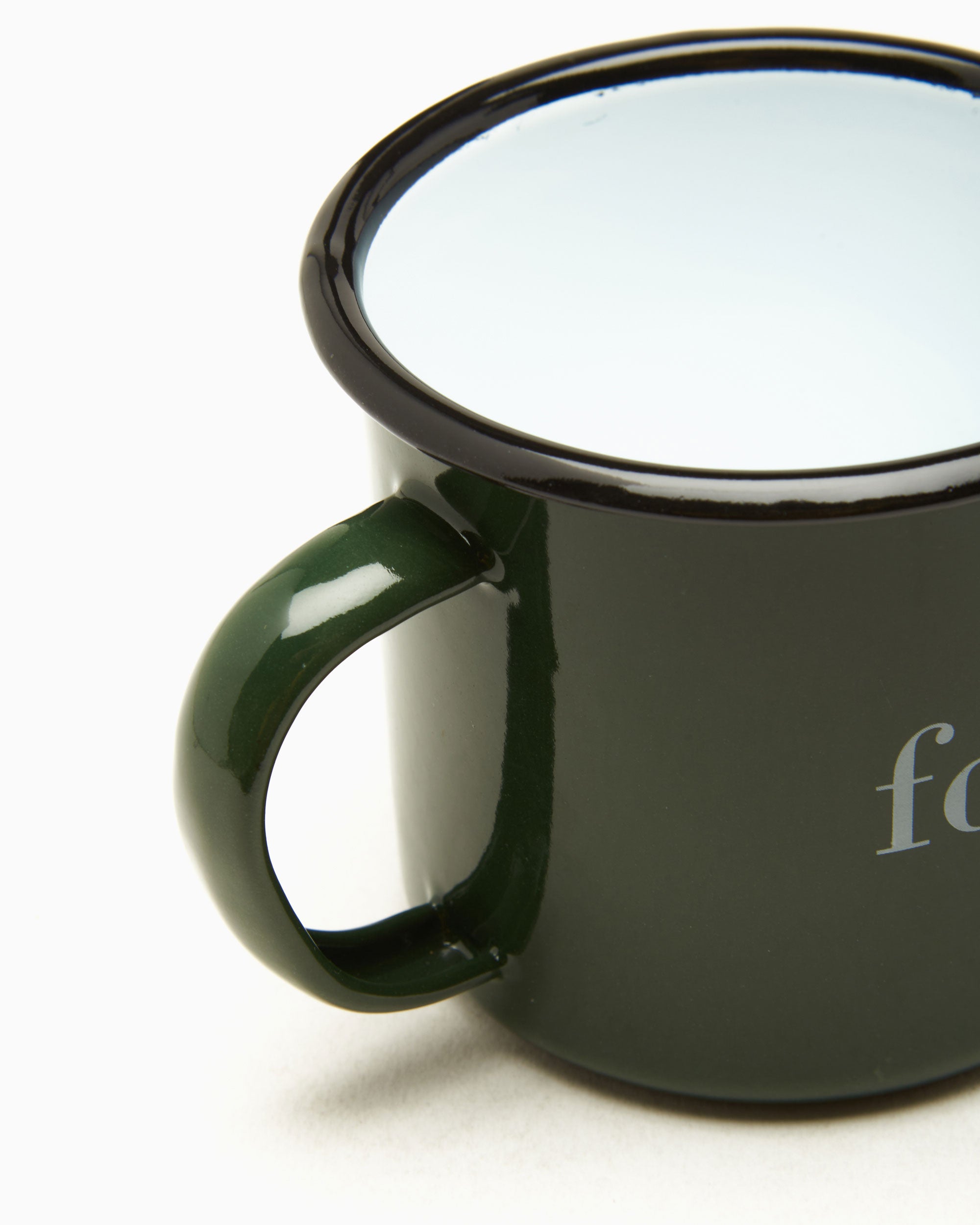 Drinkware forét BEAN Enamel Mug - F230-DARKGREEN