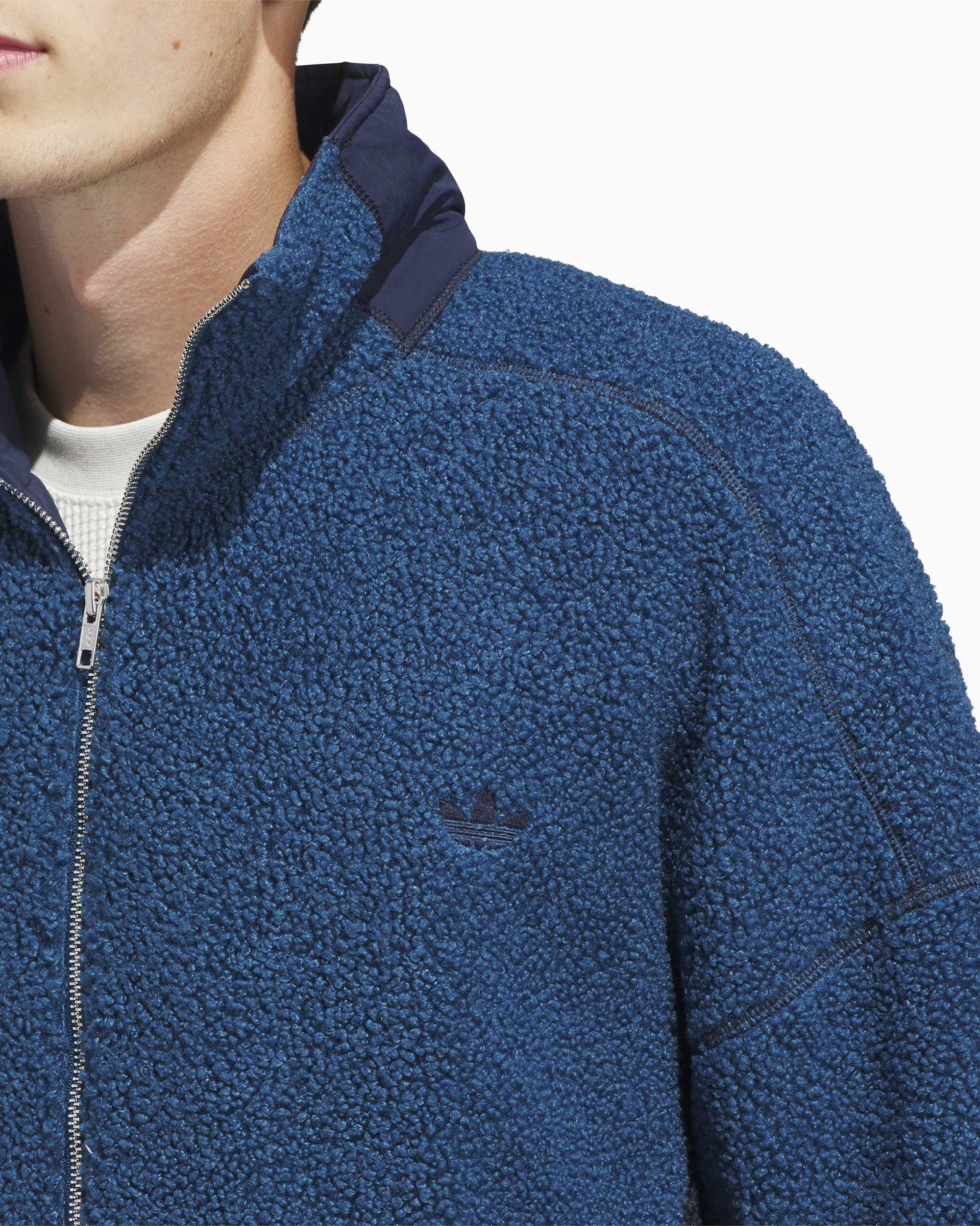 Jackets Coats adidas Originals Adams Blvd Unisex Fleece Jacket - JX6148