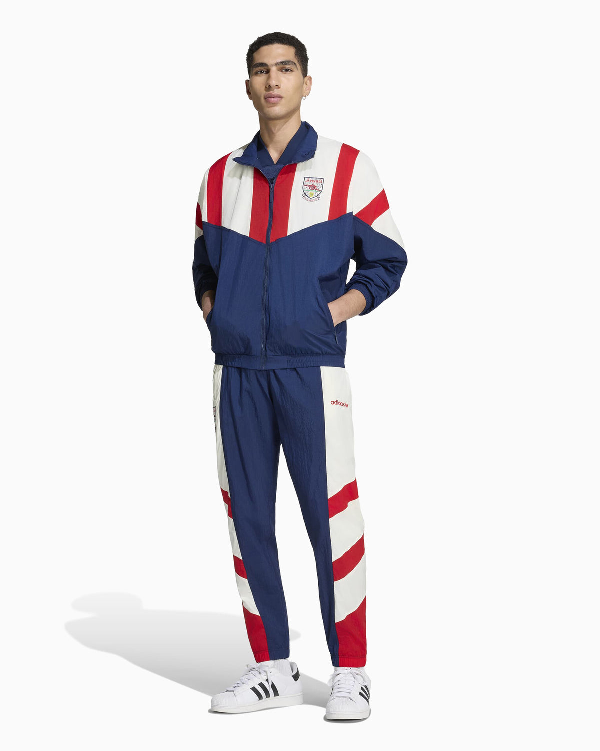 Jackets Coats adidas Originals Arsenal FC EQT Relaxed Men's Track Jacket - KG5119