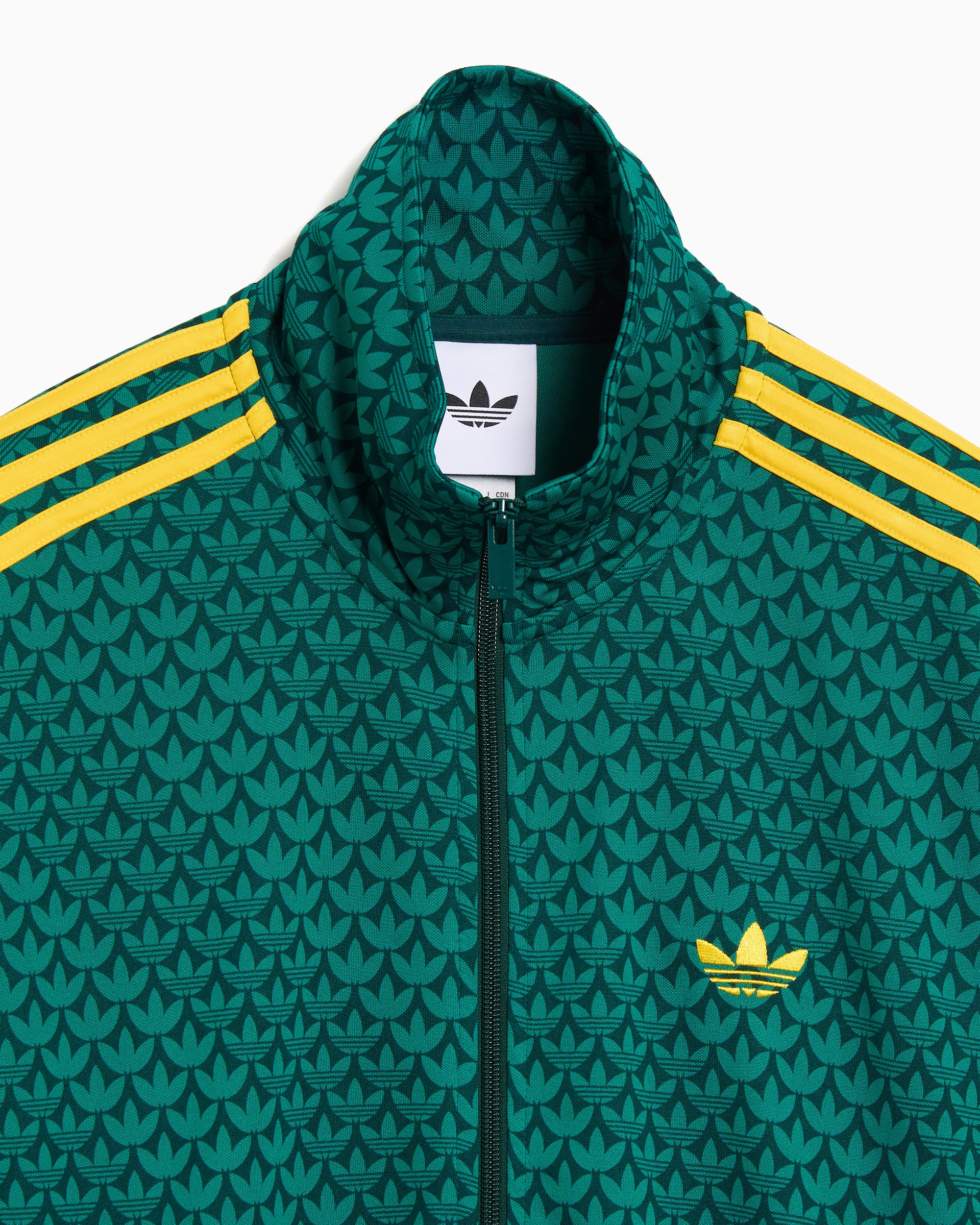 Jackets Coats adidas Originals Firebird Monogram Logo Relaxed Men's Track Jacket - KD0382
