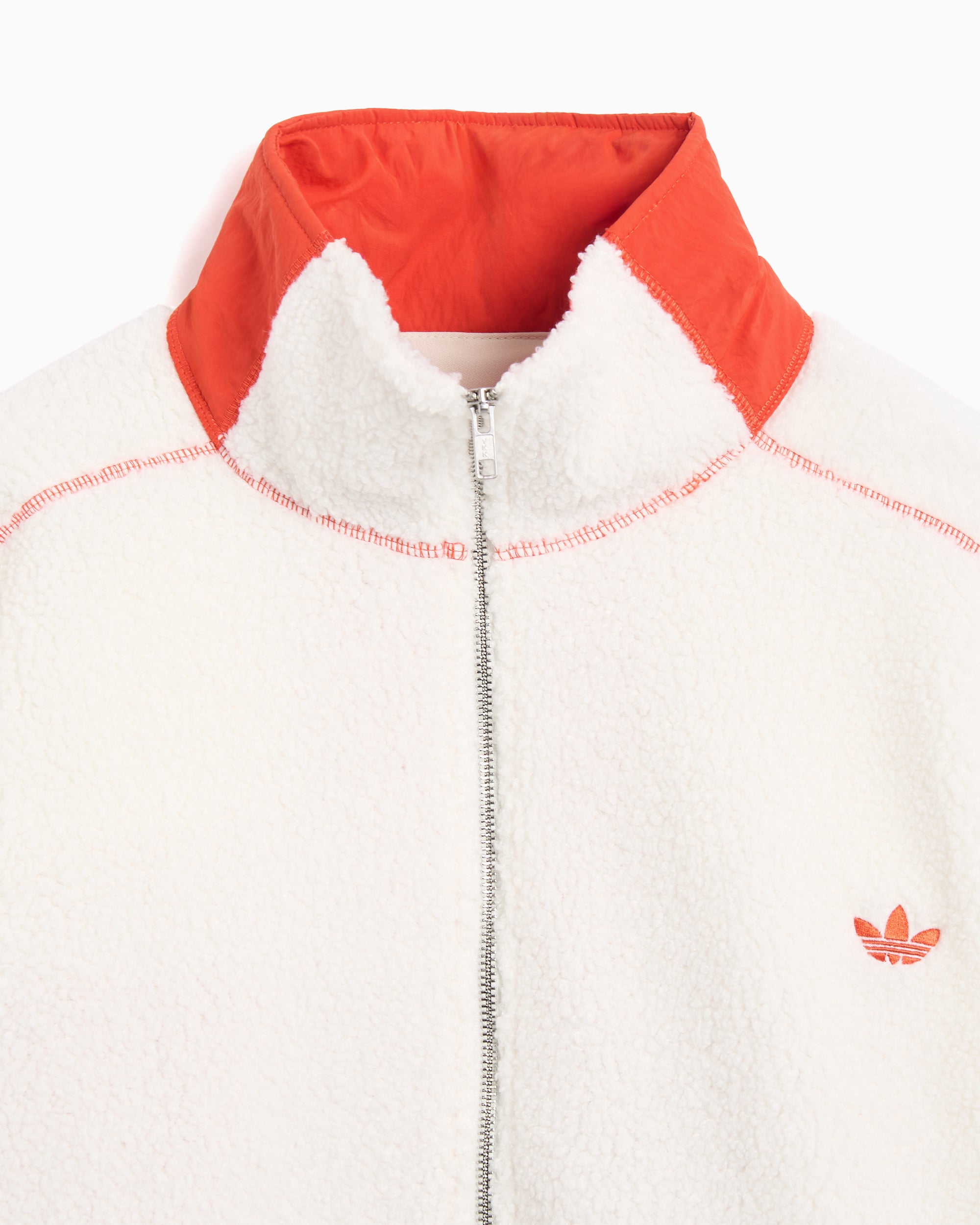 Jackets Coats adidas Originals Los Angeles Adams Blvd Oversize Unisex Fleece Jacket - JX6150