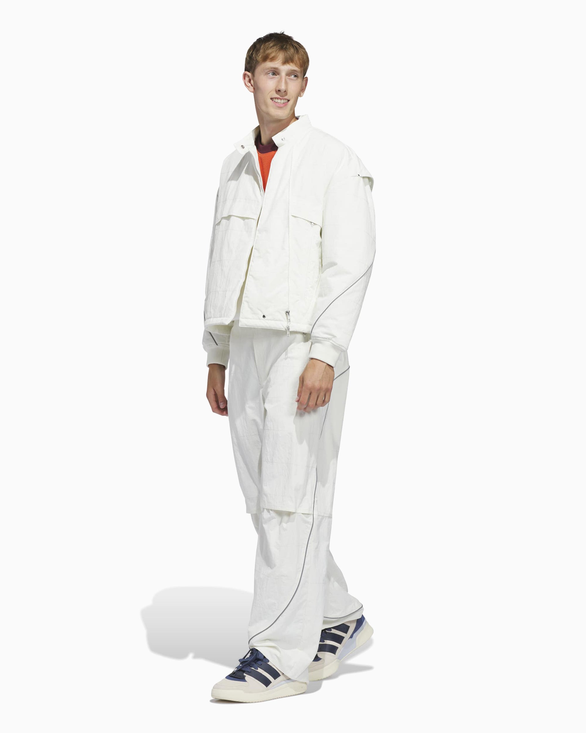 Jackets Coats adidas Originals Los Angeles Motor Ave Racer Relaxed Unisex Light Jacket - KB7391