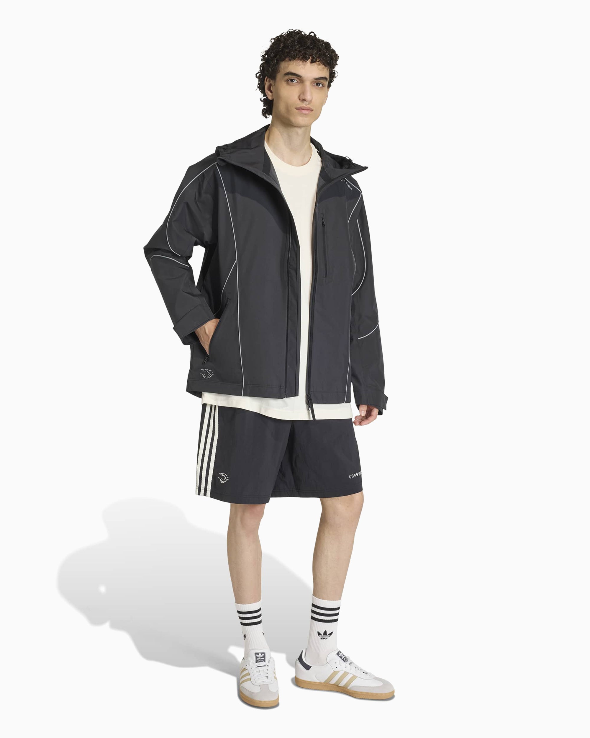 Jackets Coats adidas Originals Shell Consortium Relaxed Men's Light Jacket - JZ0797