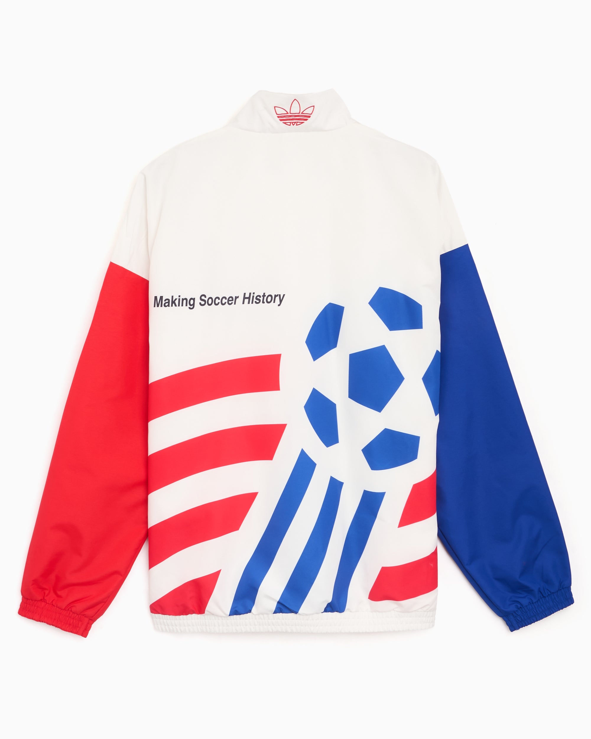 80s 90s  アディダス ゲームシャツ LIGA CUP USA Track Jacket com gráfico Relaxed adidas Originals World Cup USA94 para