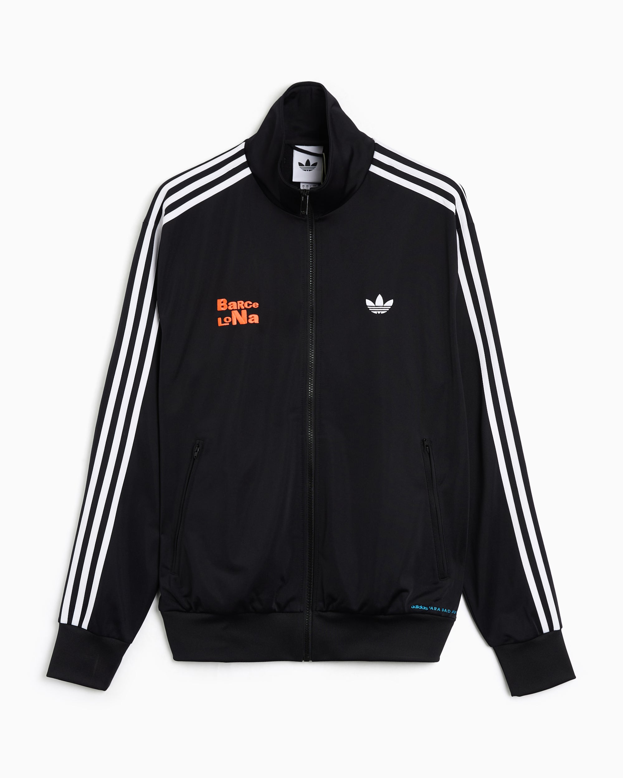 Jackets Coats adidas Originals x Bad Bunny DtMF Tour Merch "Barcelona" Firebird Relaxed Men's Track Jacket - LG9053