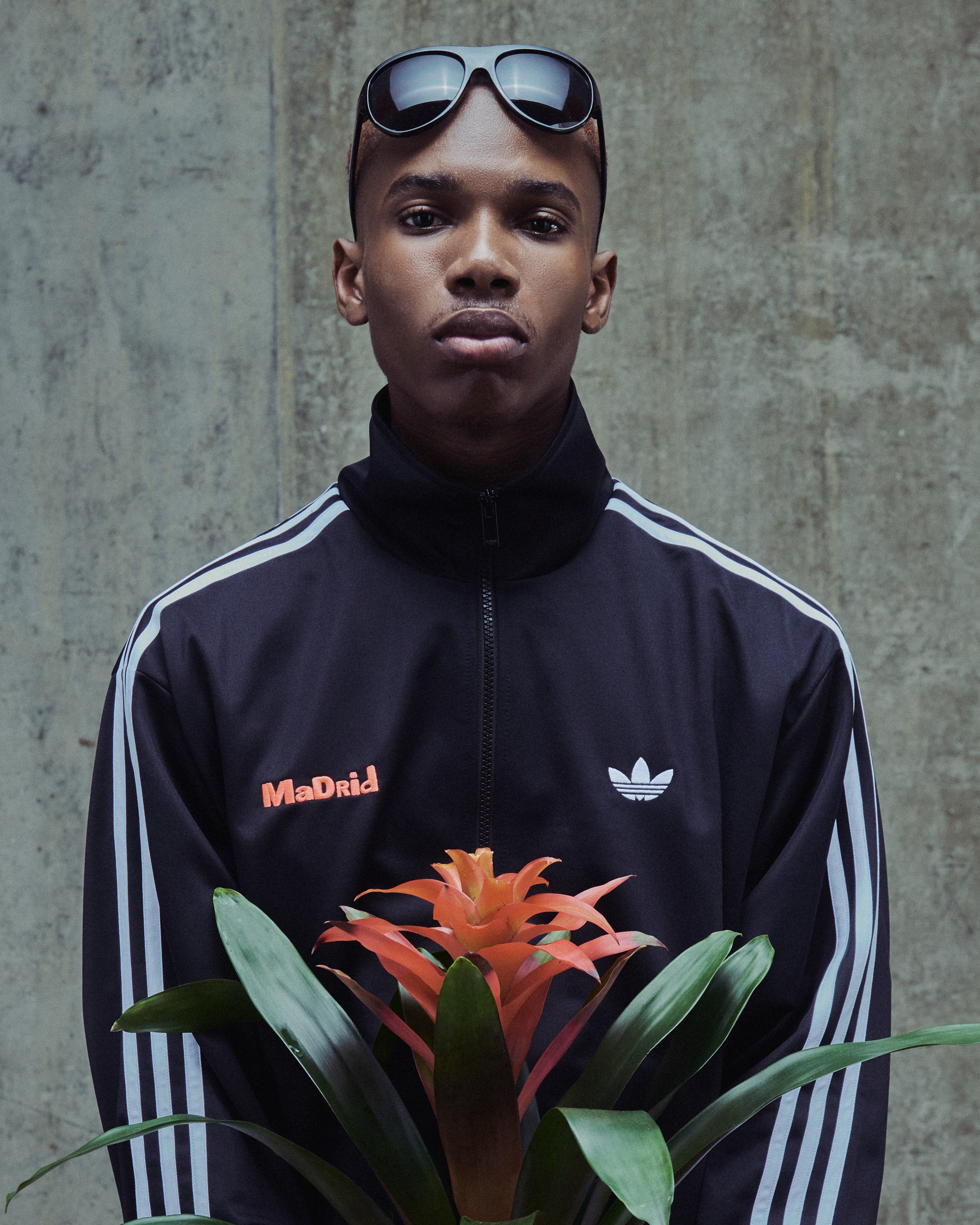 Jackets Coats adidas Originals x Bad Bunny DTmF Tour Merch "Madrid" Firebird Track Jacket - LG9056