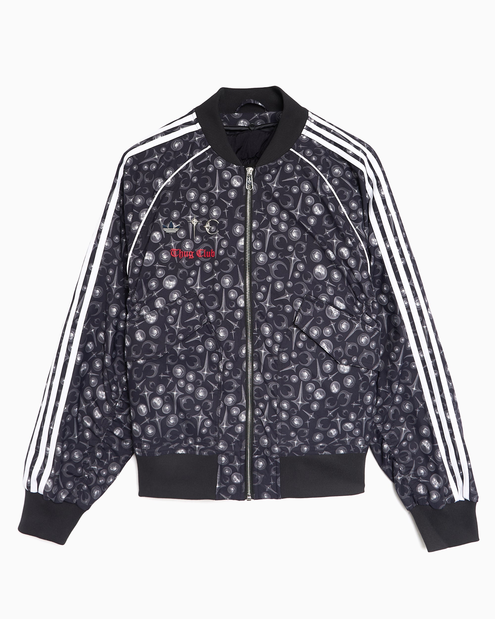 Track Jacket com gráfico Relaxed adidas Originals x Thug Club Supersta