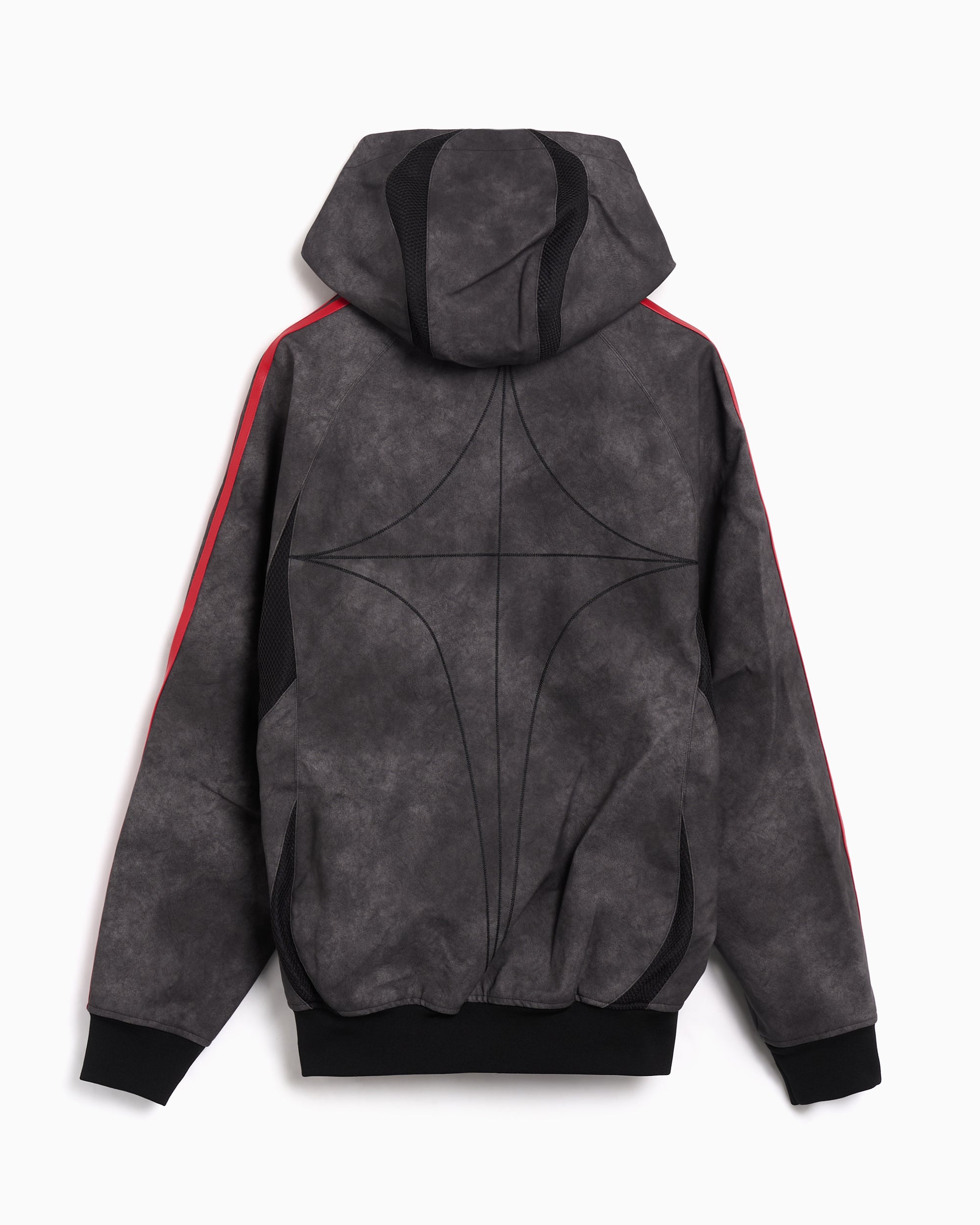 Jaqueta de couro com logótipo Relaxed adidas Originals x Thug Club Tea