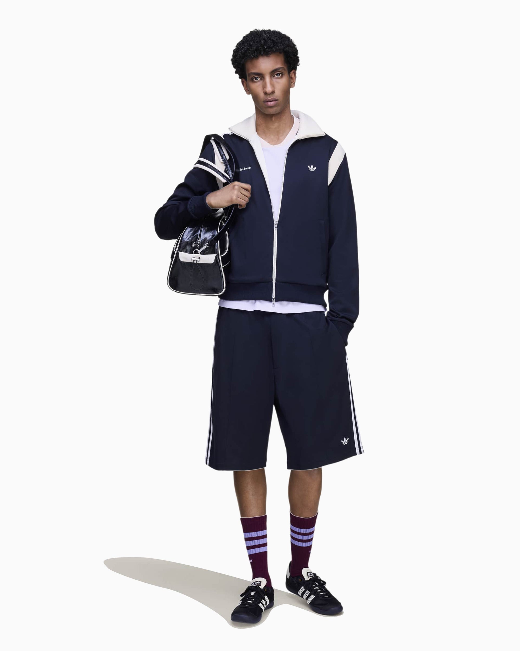 Track Jacket Slim adidas Originals x Wales Bonner Twill para homem