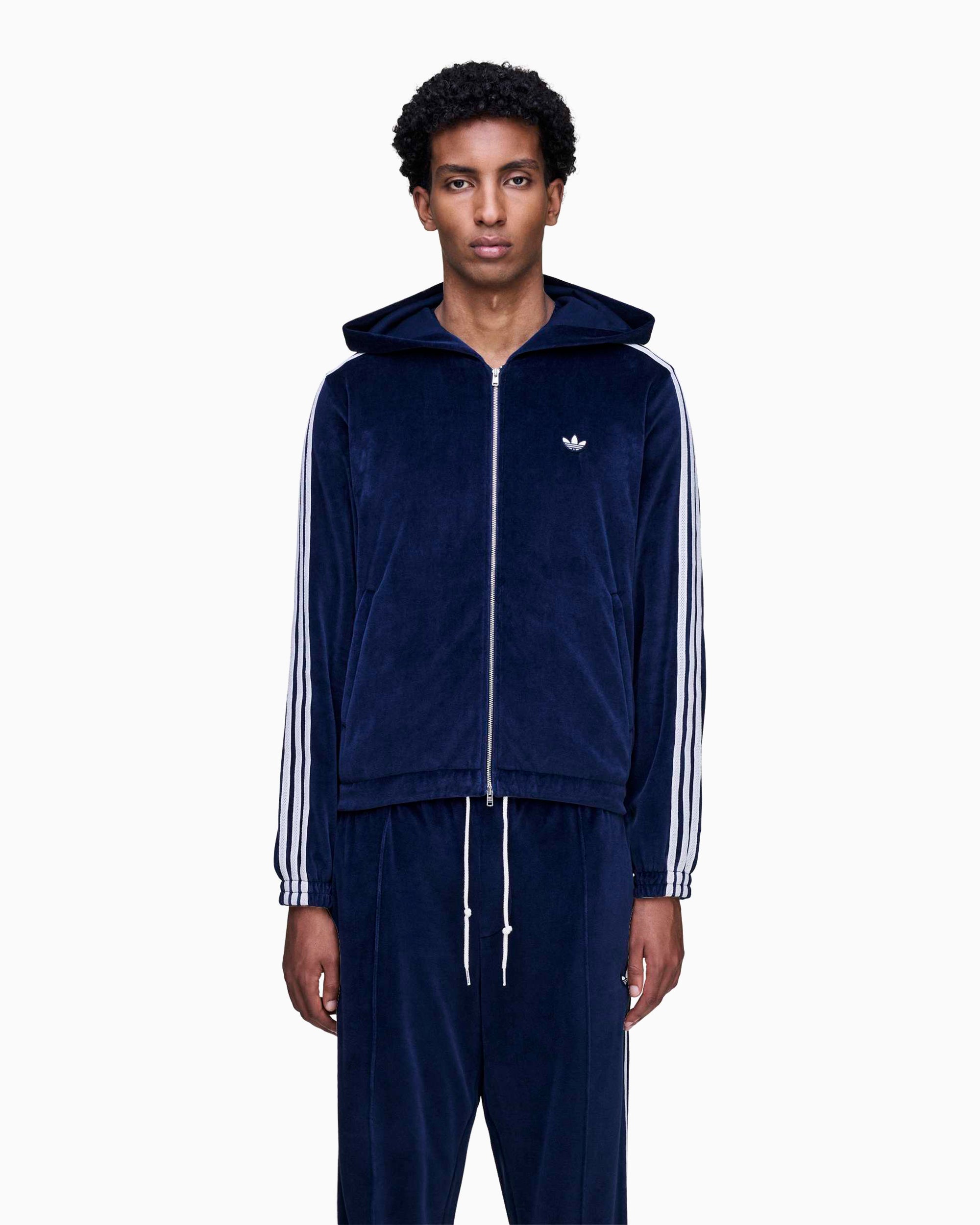 Track Jacket adidas Originals x Wales Bonner Velour para homem