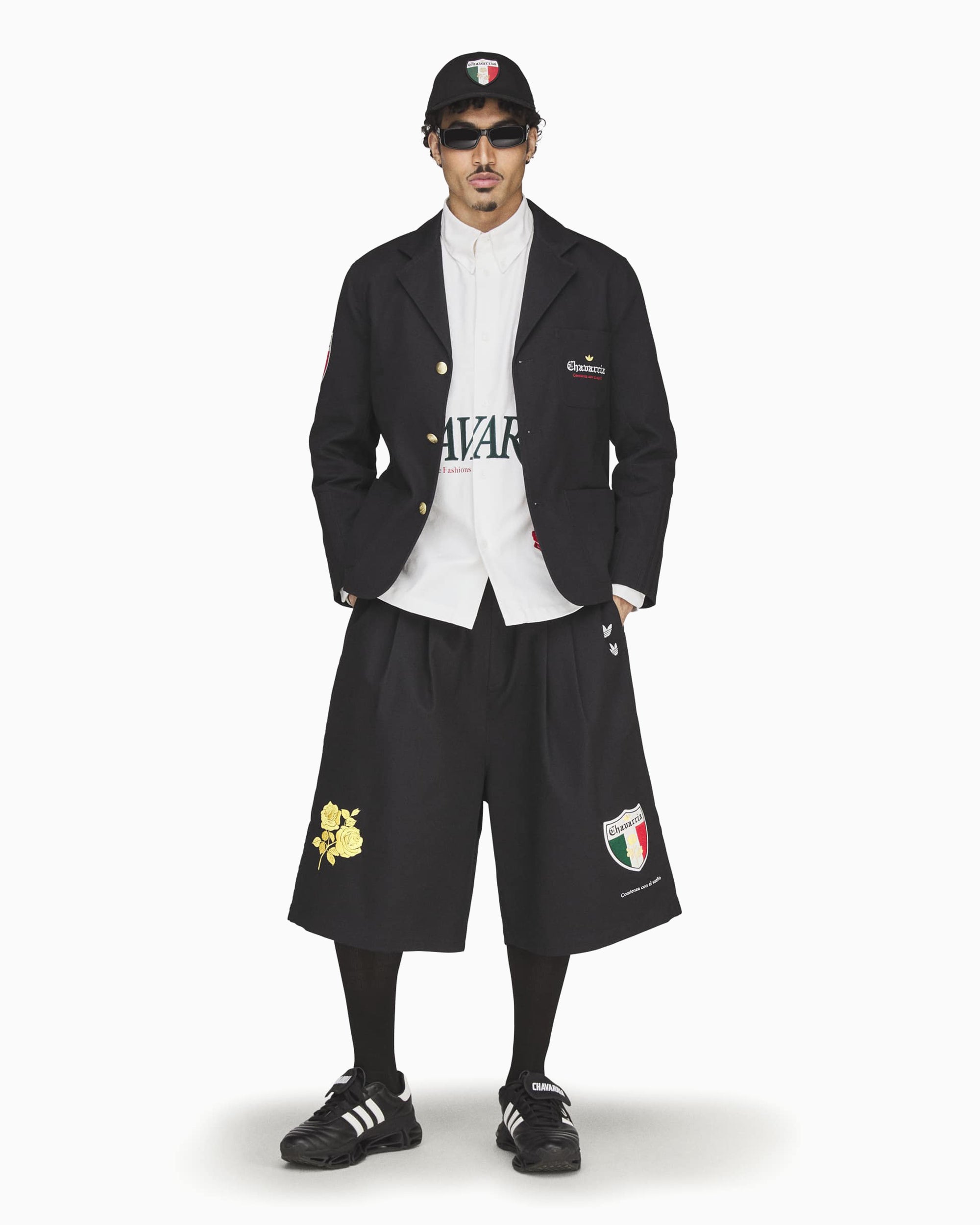 Jackets Coats adidas Originals x Willy Chavarria Players Logo Men's Blazer - KV1966