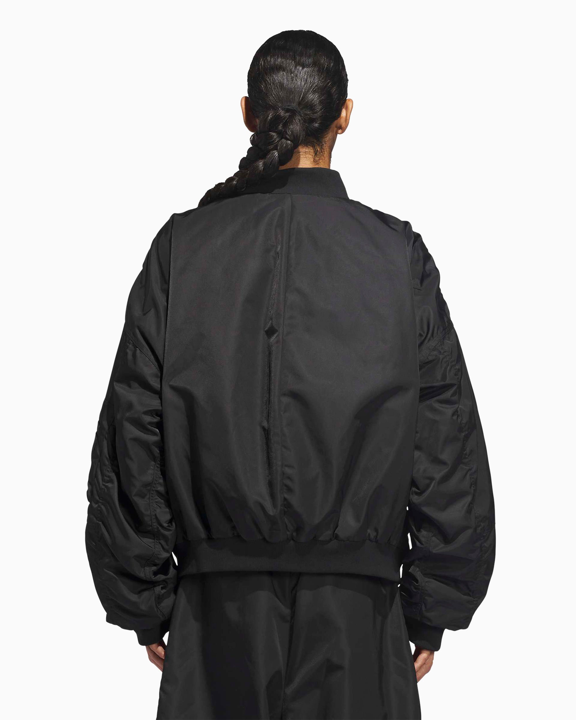 Jackets Coats adidas Originals x Willy Chavarria Satin Relaxed Men's Bomber - KD9361