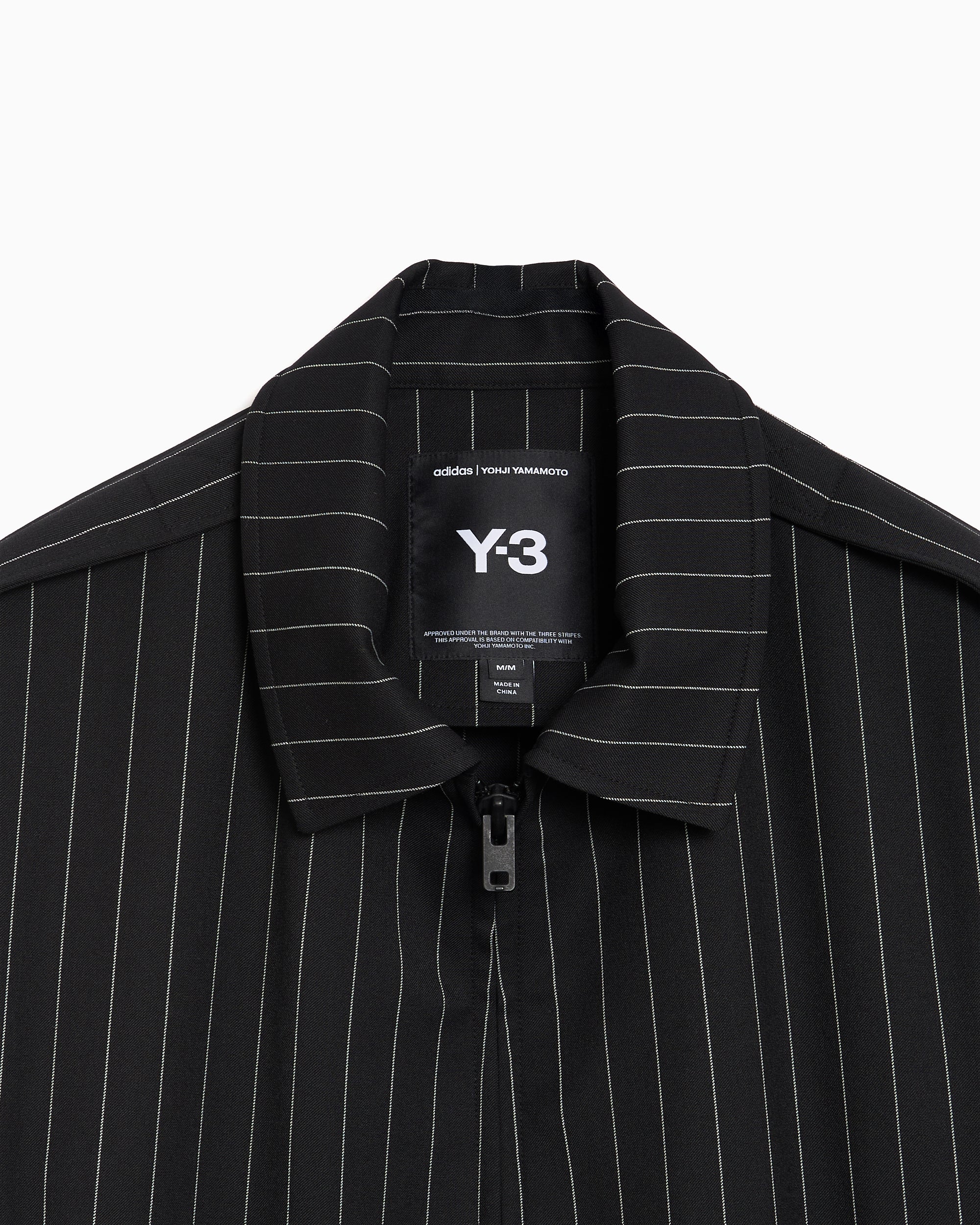 Jackets Coats adidas Y-3 Refined Wool UT Striped Relaxed Men's Light Jacket - KG6002