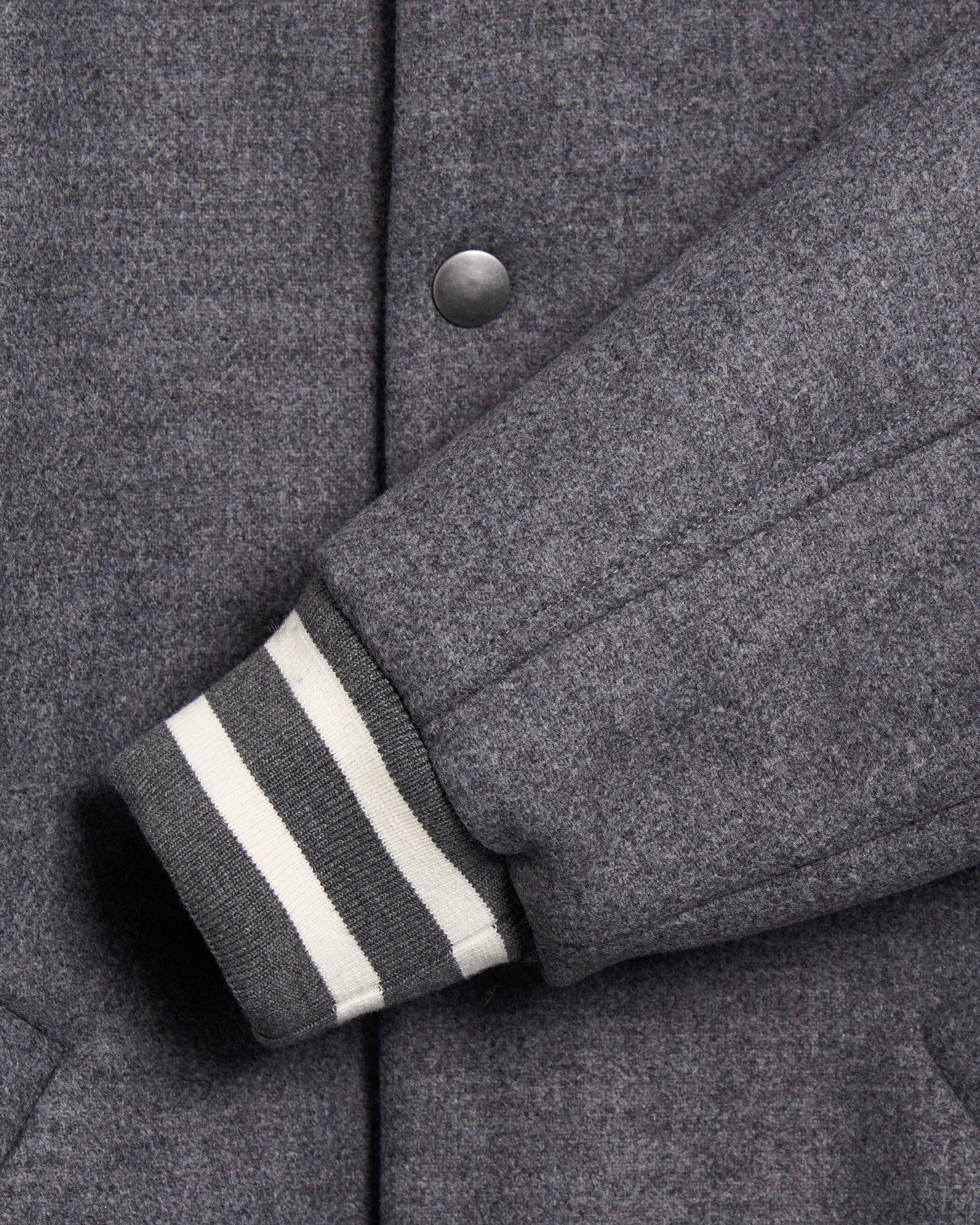 Jackets Coats A.P.C. Micky Logo Relaxed Men's Varsity Jacket - WVBEB-M02974-PLA