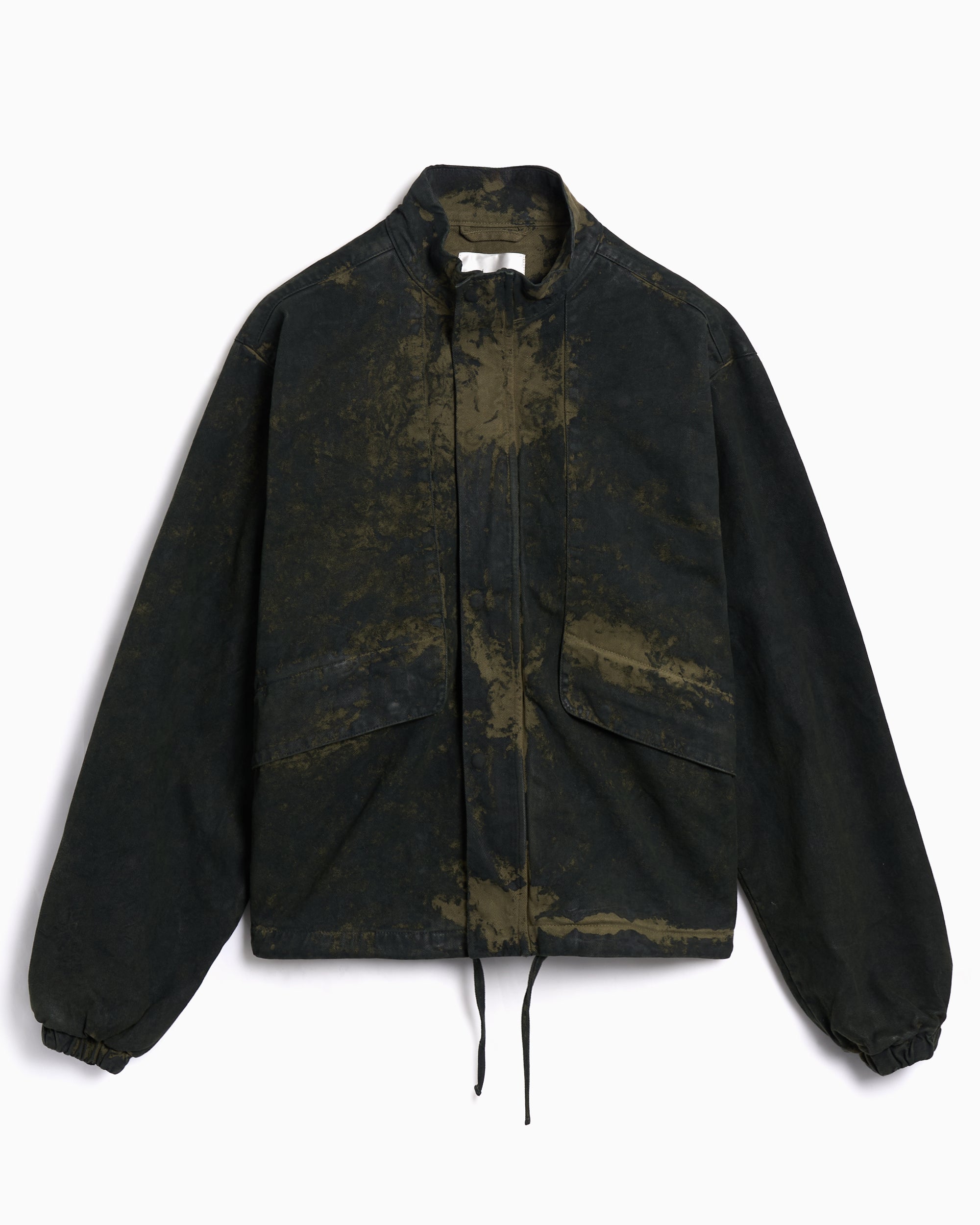 Jackets Coats Arte Antwerp Allover Paint Relaxed Men's Light Jacket - AW25-142J-Green
