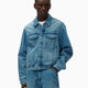 Denim Jacket Arte Antwerp Circle Logo para homem