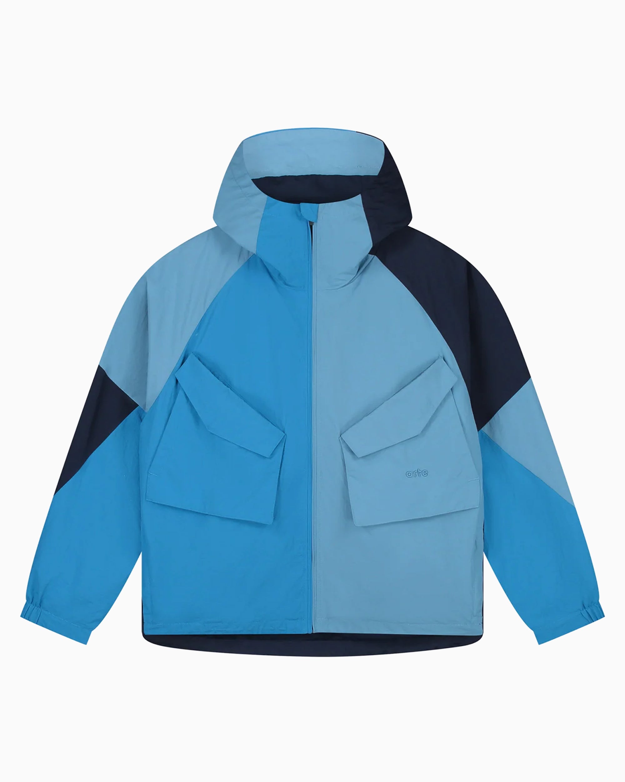 Jackets Coats Arte Antwerp MultiColor Technical Boxy Men's Light Jacket - SS26-047J-Blue