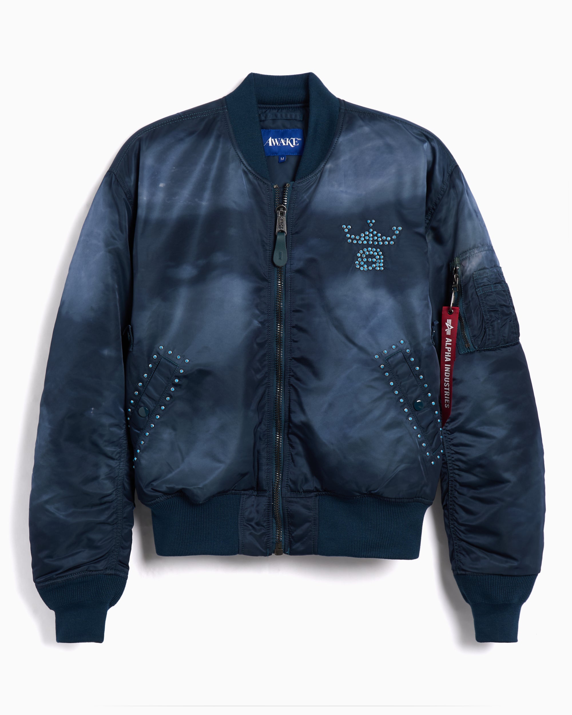 Jackets Coats Awake NY x Alpha Industries MA-1 Men's Bomber - AWK-FW25-OT008-NVY
