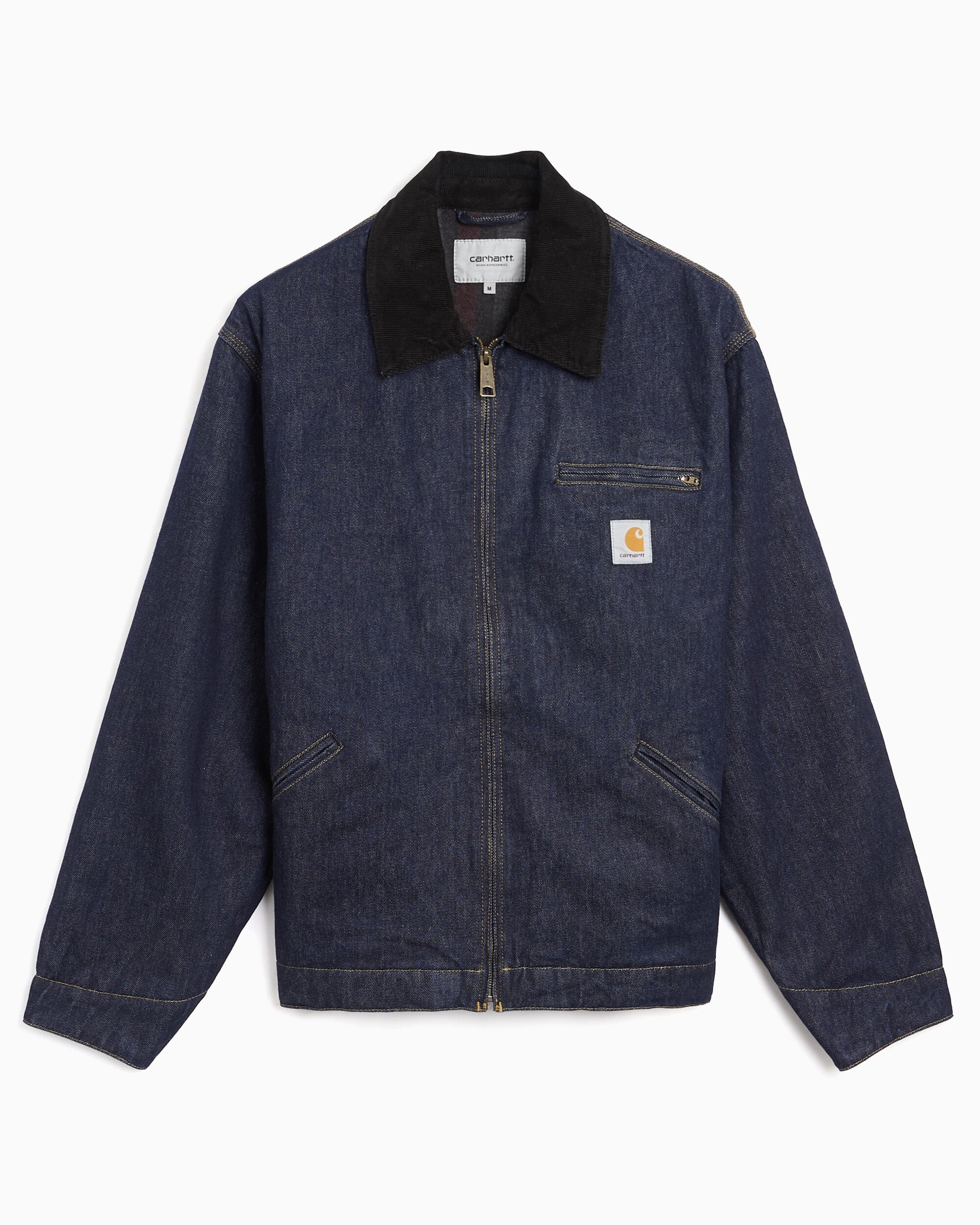 Jackets Coats Carhartt WIP OG Detroit Winter Boxy Unisex Denim Jacket - I037535-B8902