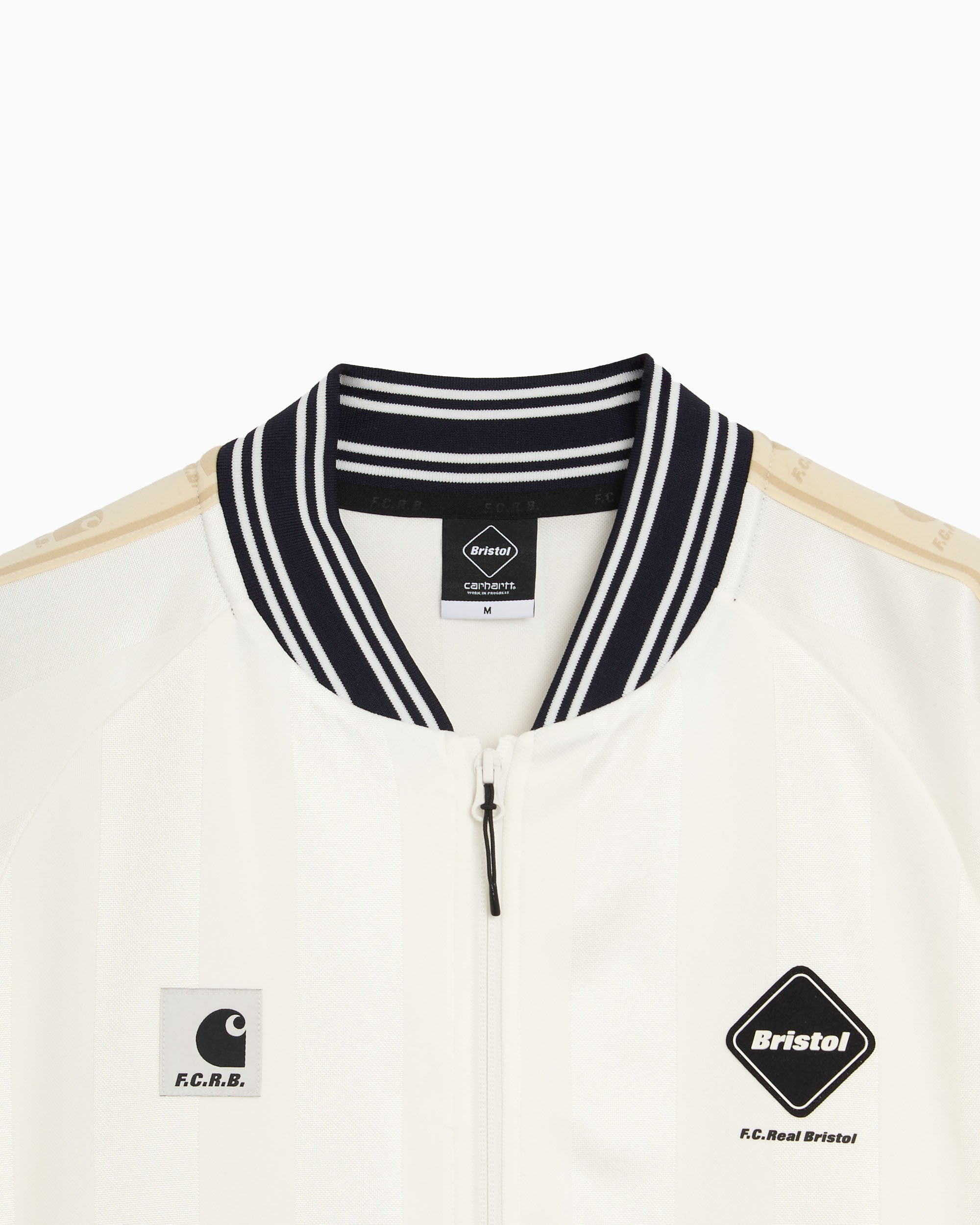 Track Jacket às riscas Carhartt WIP x F.C. Real Bristol Unisexo