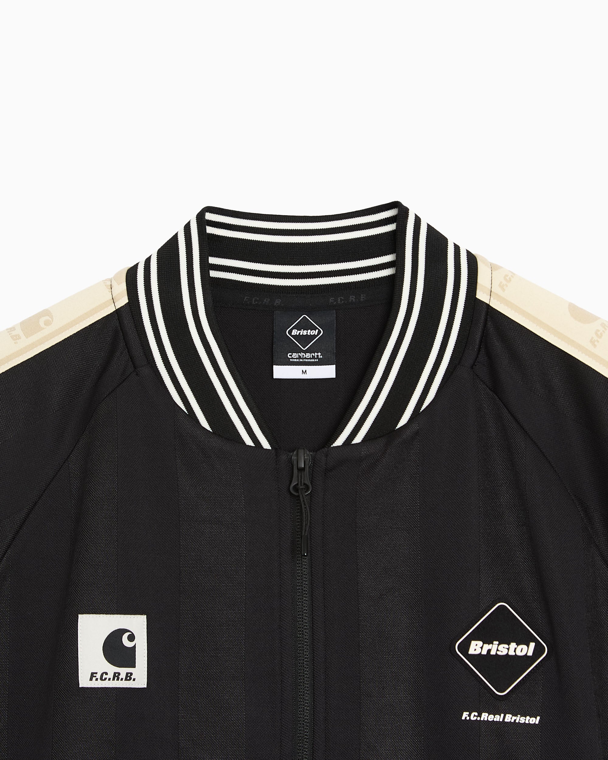 Track Jacket às riscas Carhartt WIP x F.C. Real Bristol Unisexo