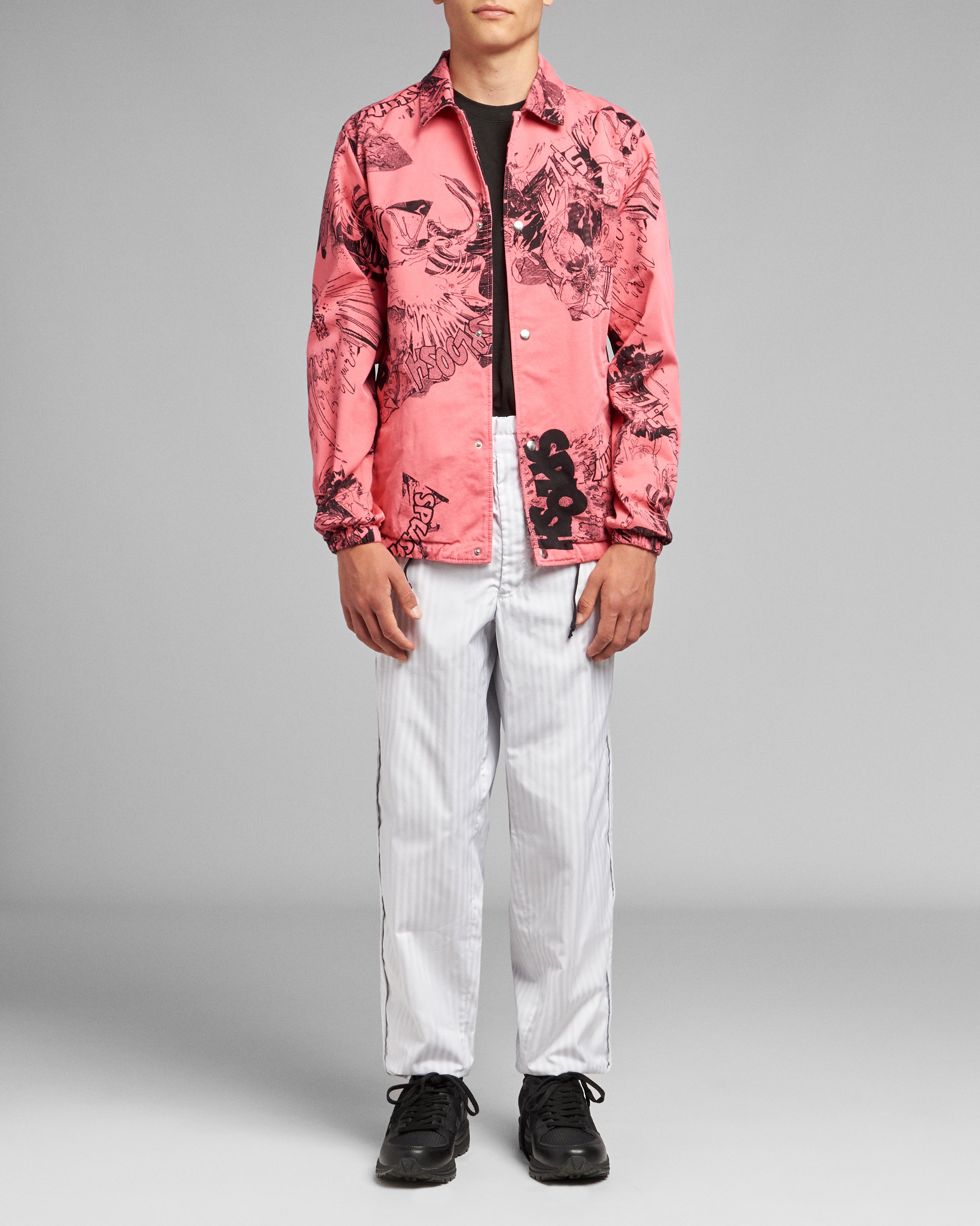 Jackets Coats Comme Des Garçons Shirt Men's Woven Jacket Men's Overshirt - FI-J008-S22-1