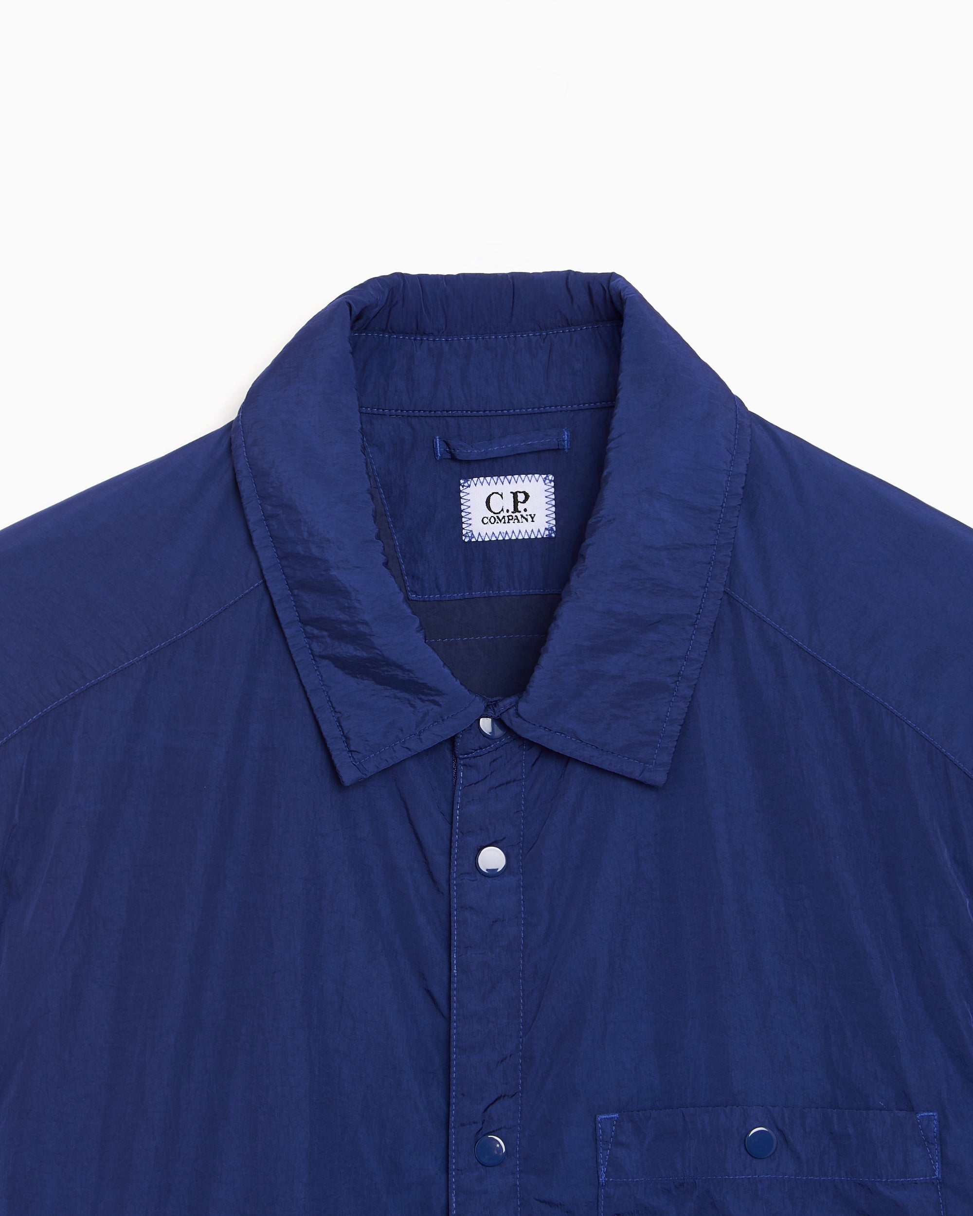 Jackets Coats CP Company Chrome-R Padded Men's Overshirt - 20CMOS056A005904G-878