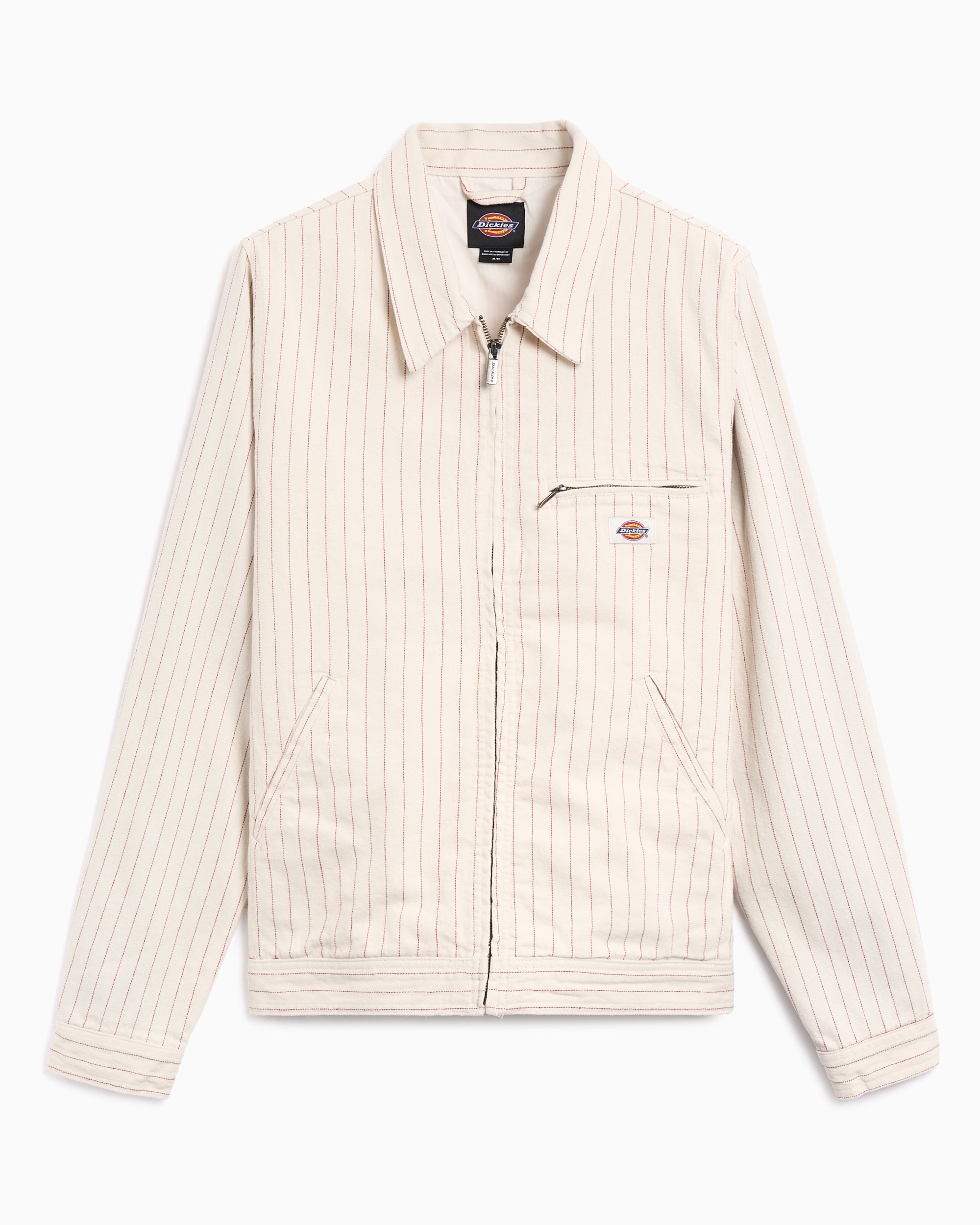 Jackets Coats Dickies Service Painter Striped Men's Denim Jacket - DK0A4Z74C481