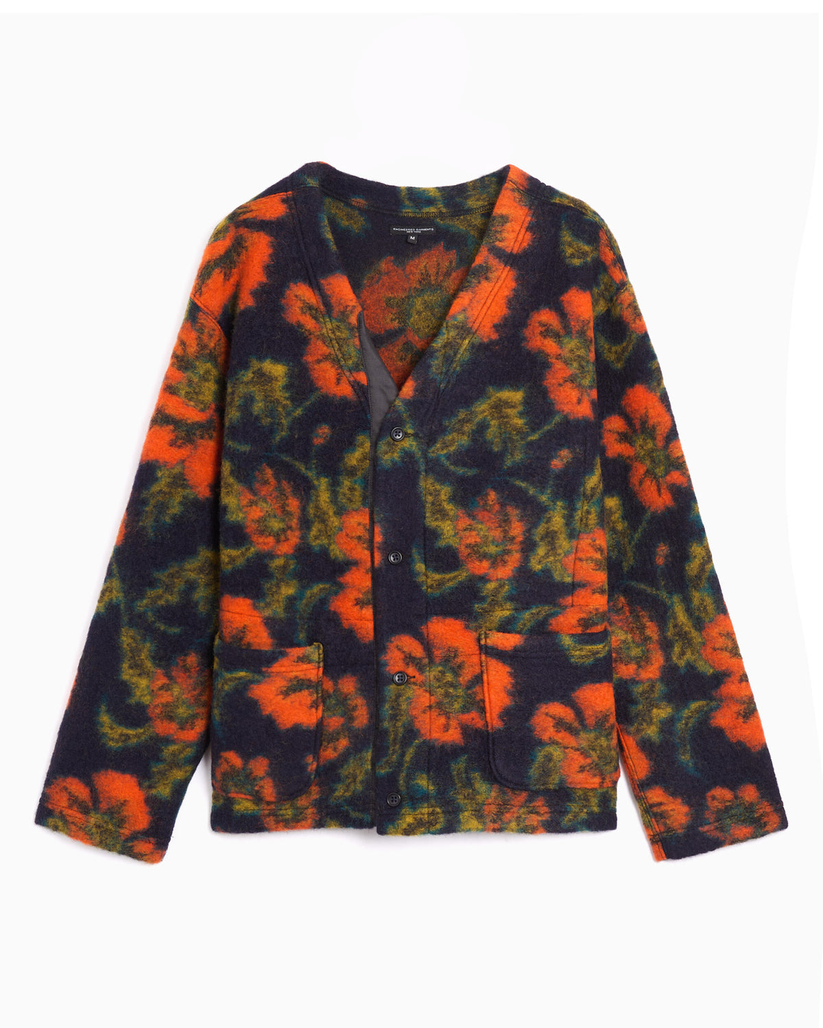 Jackets Coats Engineered Garments Floral Relaxed Men's Cardigan - 26F1B005-PE001