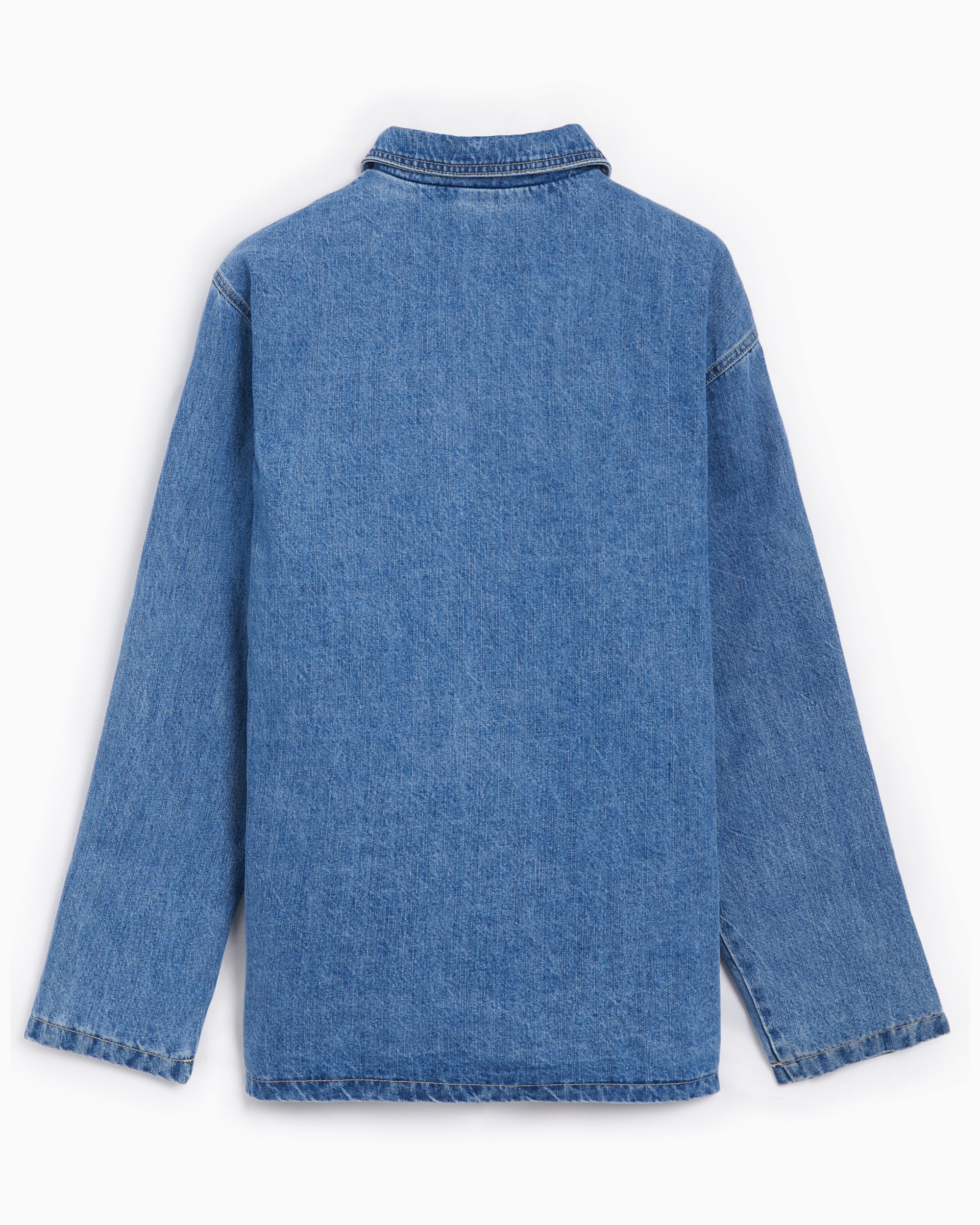 Jackets Coats Hélas. Hélas. Men's Denim Padded Jacket Relaxed Men's Denim Jacket - A04S3D1JKTJEA01