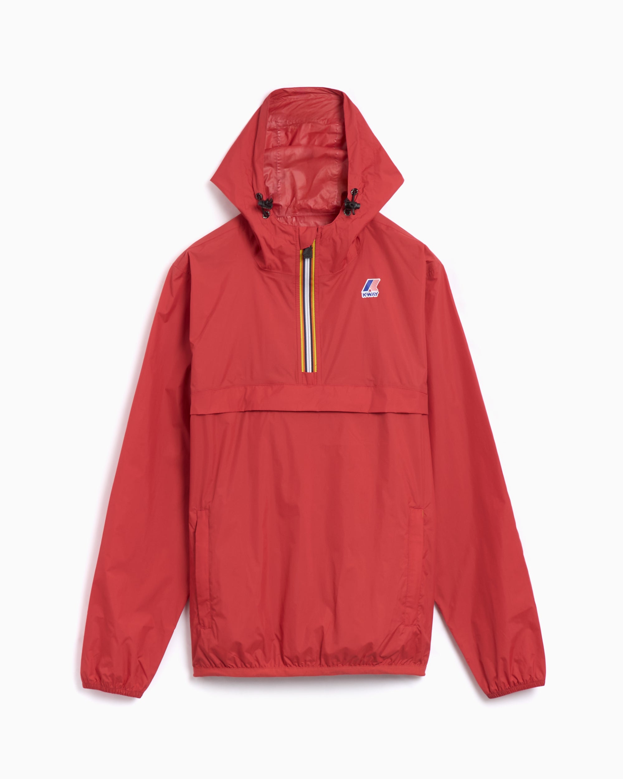 Jackets Coats K-Way Le Vrai 4.0 Leon Unisex Waterproof Half Zip Jacket Relaxed Unisex Rain Jacket - K2132QW-703