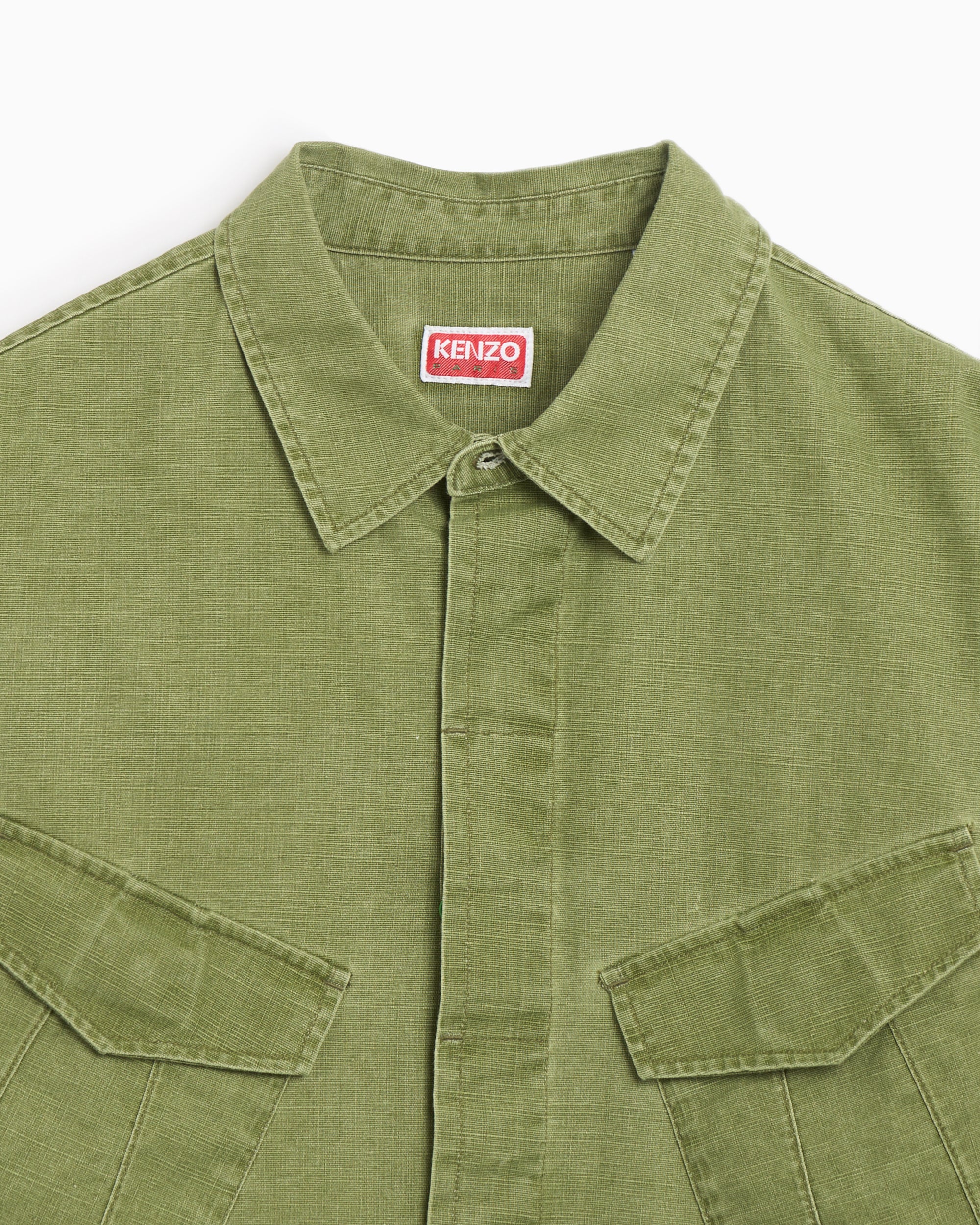 Jackets Coats Kenzo Men's Pocket Overshirt Men's Light Jacket - FF55CH5339GD-48