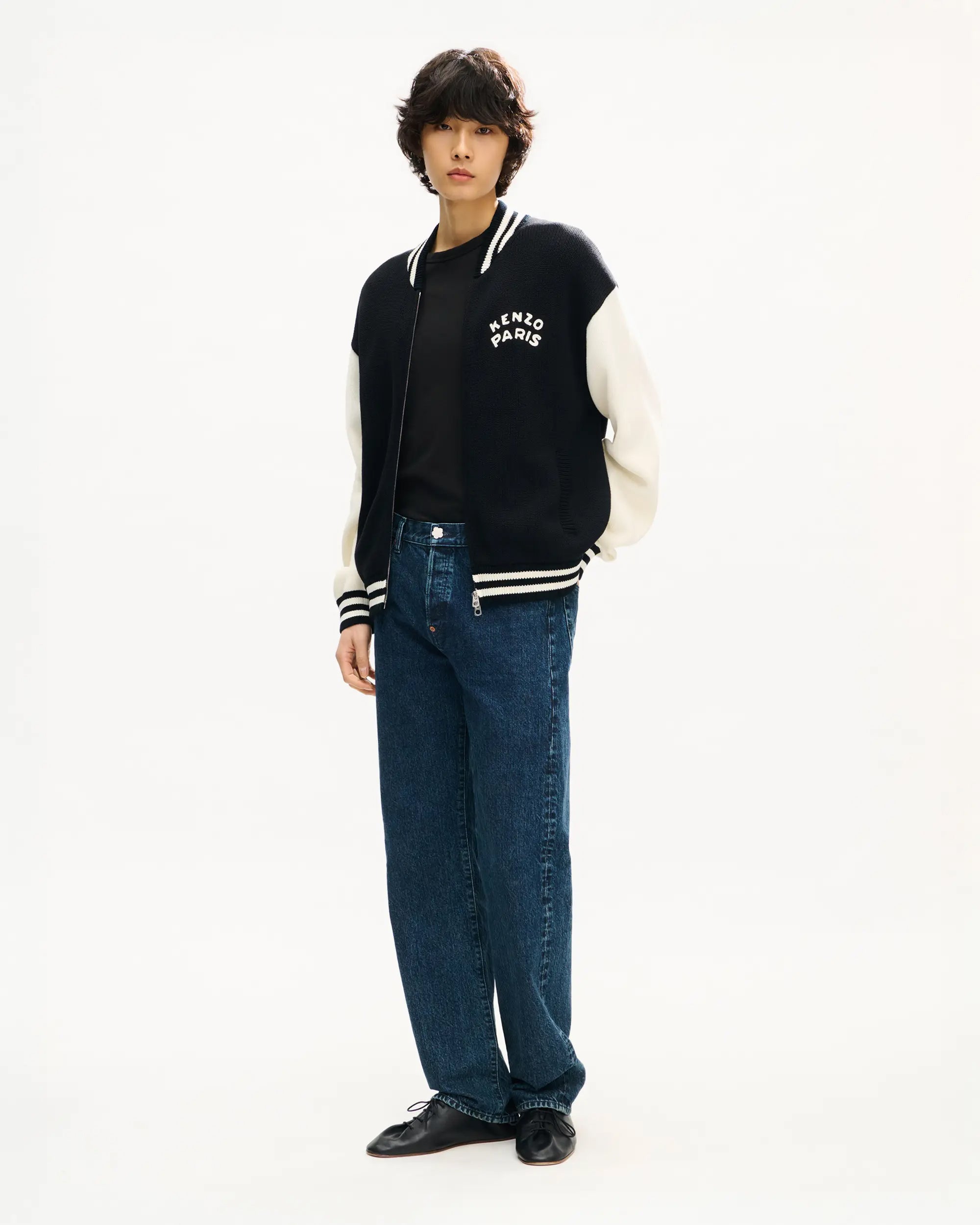 Jackets Coats Kenzo Paris Embroidered Men's Varsity Jacket - FG65CA8053EC-99