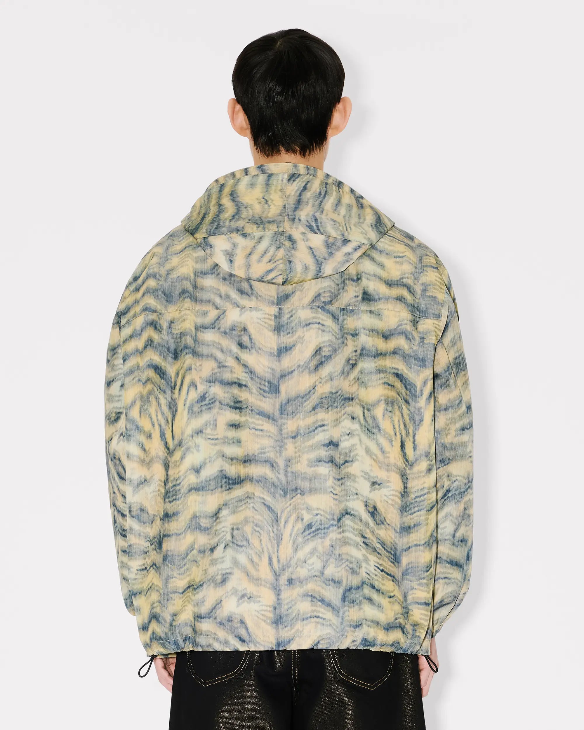 Jackets Coats Kenzo Tiger Water-Repellent Relaxed Men's Windbreaker - FG55BL1199ND-41