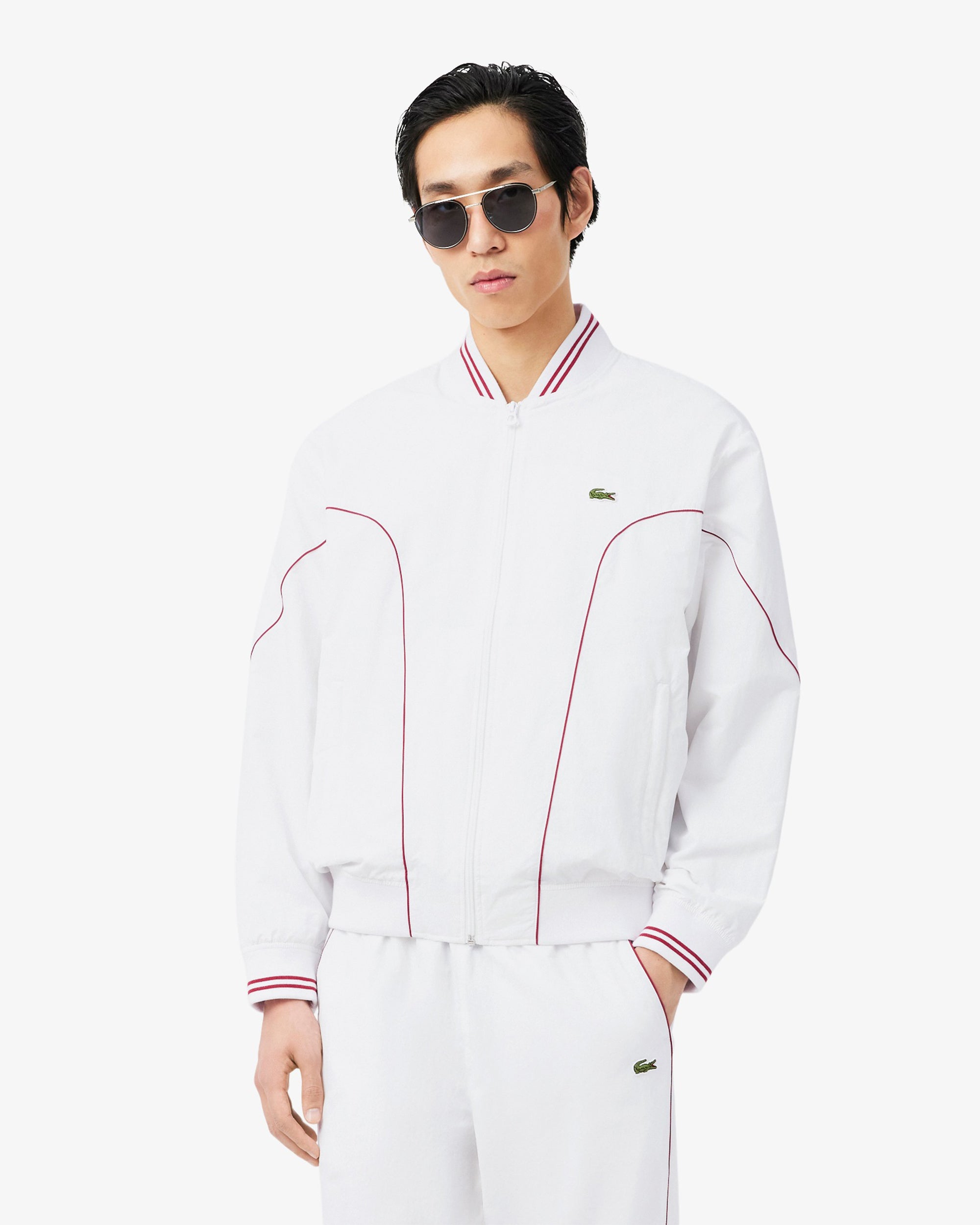 Jackets Coats Lacoste Re-edition Logo Relaxed Men's Track Jacket - BH2767-00-6AX
