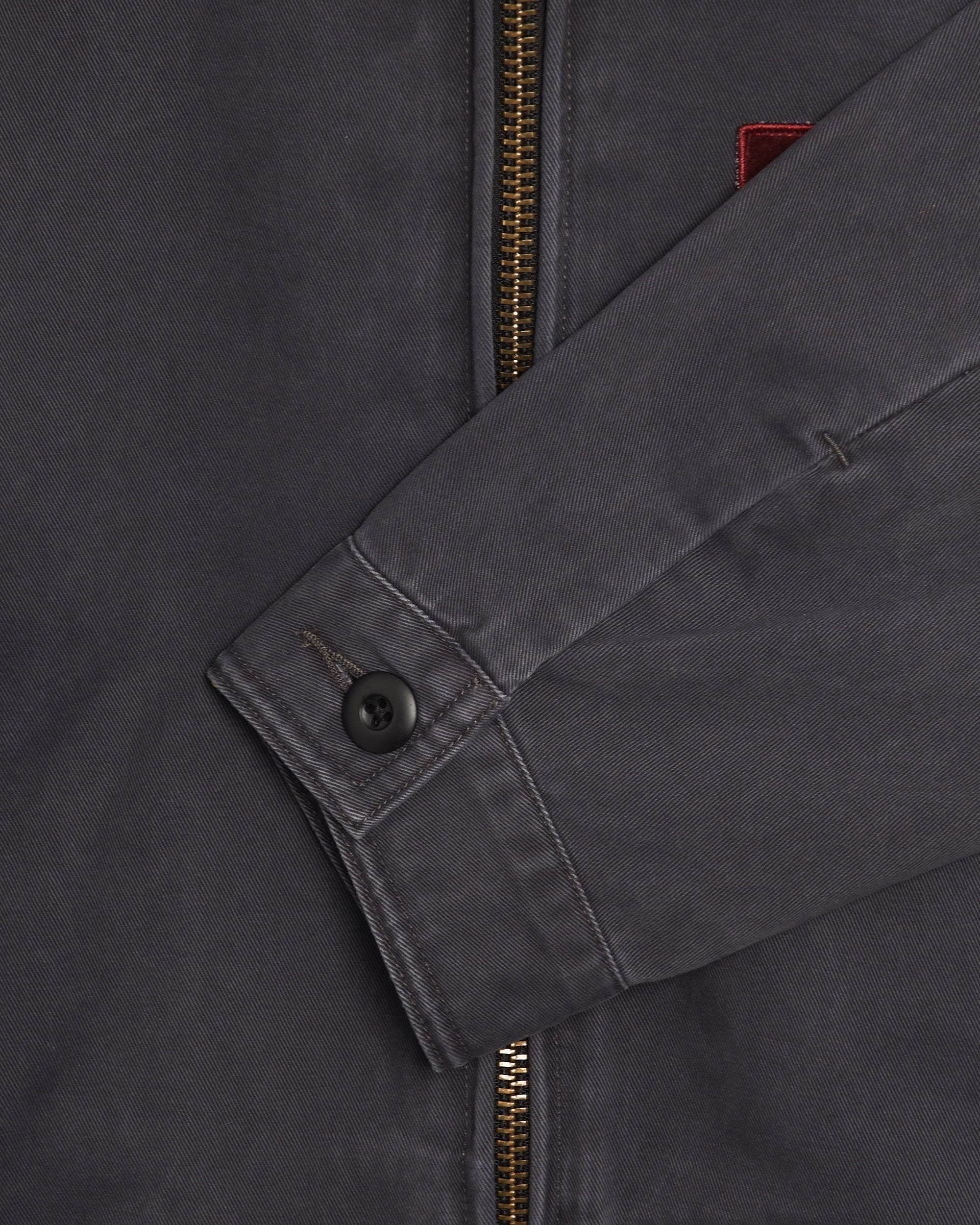 Jackets Coats Liberaiders® Liberaiders® Men's Garment Dyed Zip Jacket Men's Light Jacket - 700032401-CHARCOAL