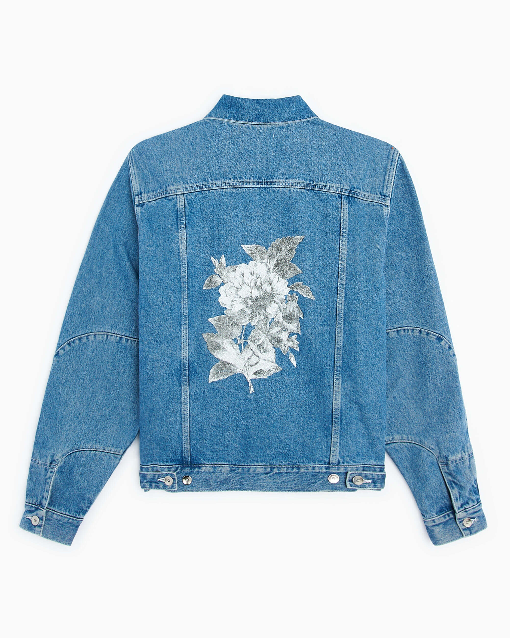 Jackets Coats Lourdes New York Lourdes Unisex Denim Jacket Unisex Denim Jacket - LOF1XJ02AP-TE427.326