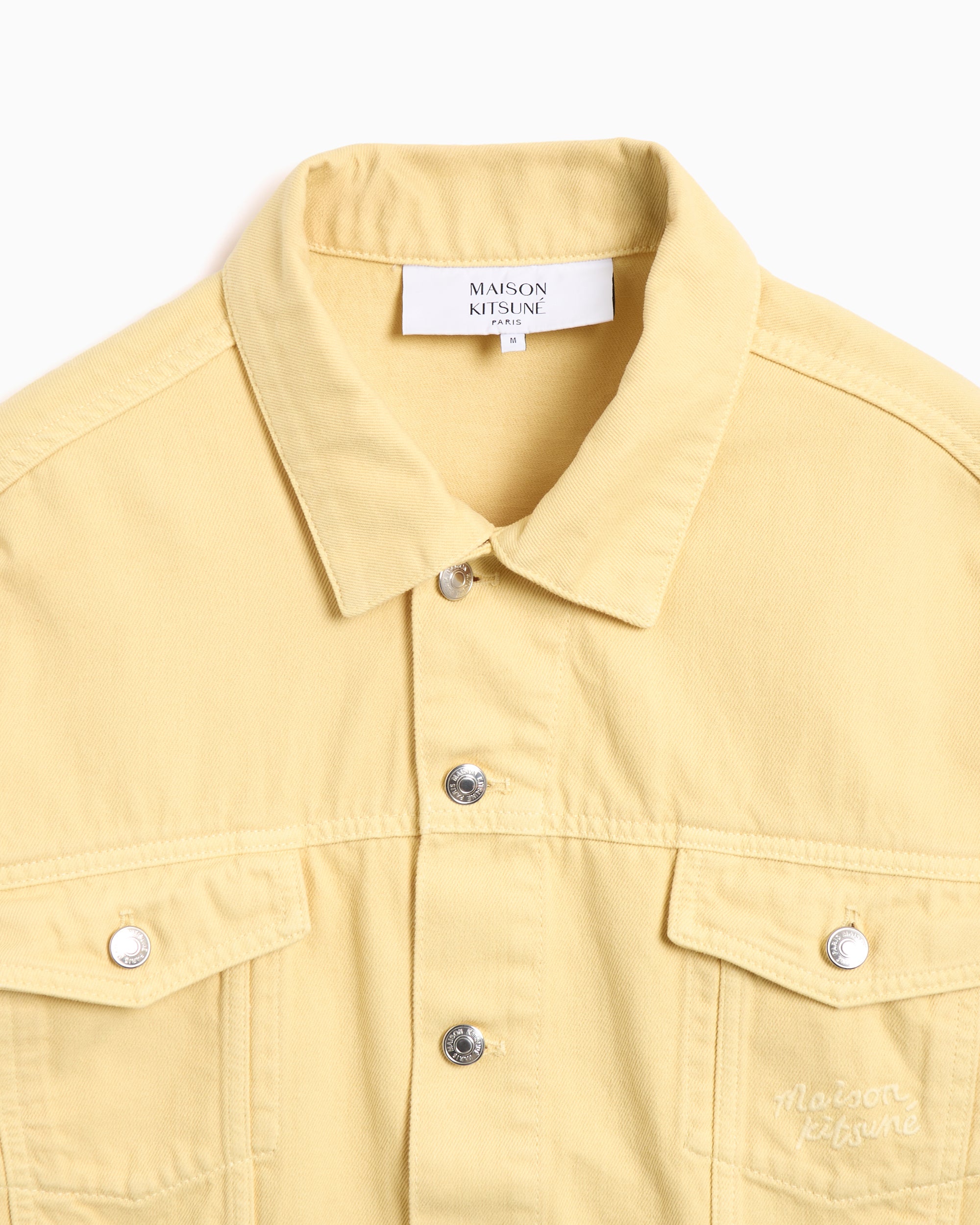 Jackets Coats Maison Kitsuné Maison Kitsuné Trucker Men's Jacket Men's Work Jacket - OM02103WD4012-0084