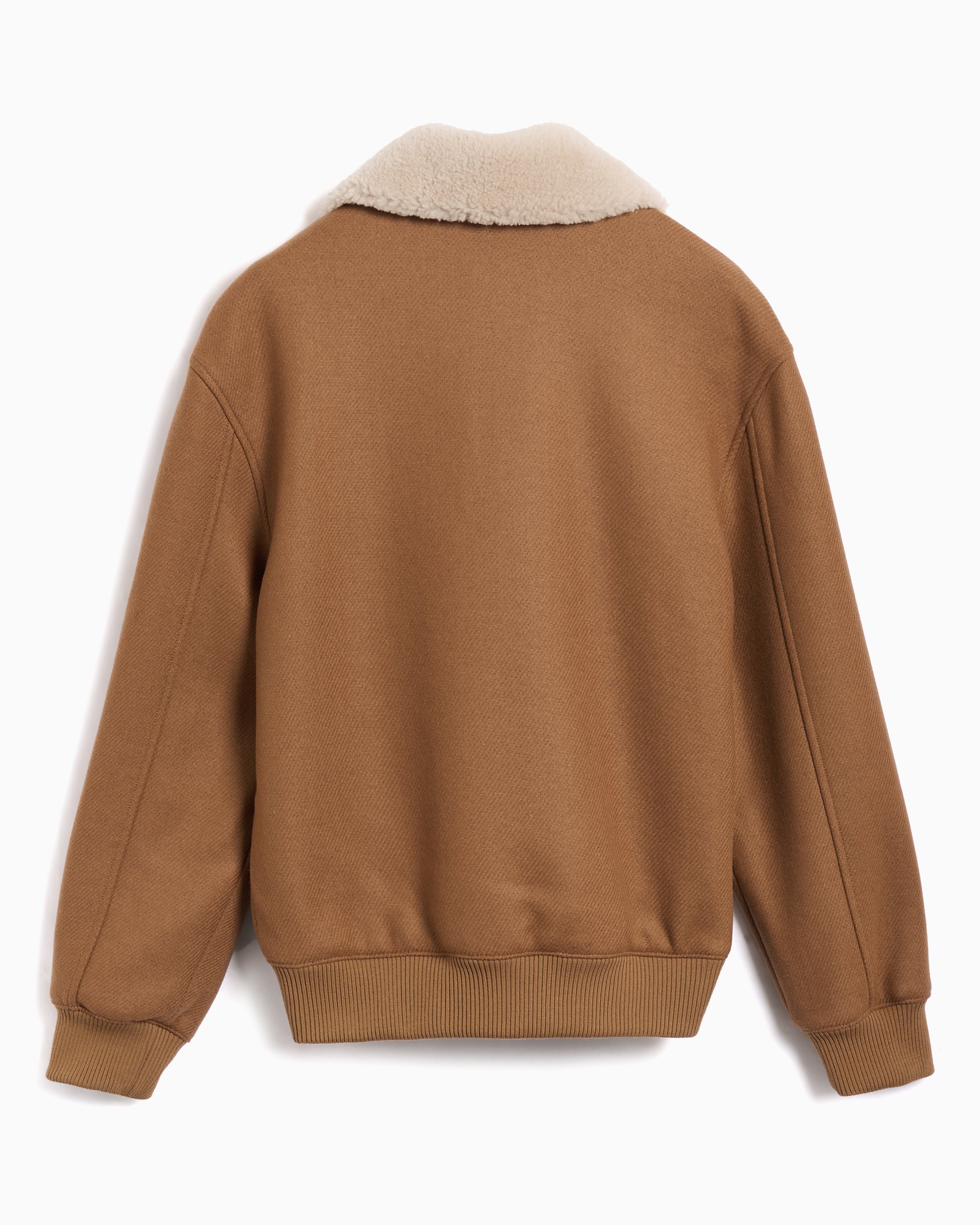 Jackets Coats Maison Kitsuné Shearling Collar Relaxed Men's Bomber - PM02140WM2030-0299