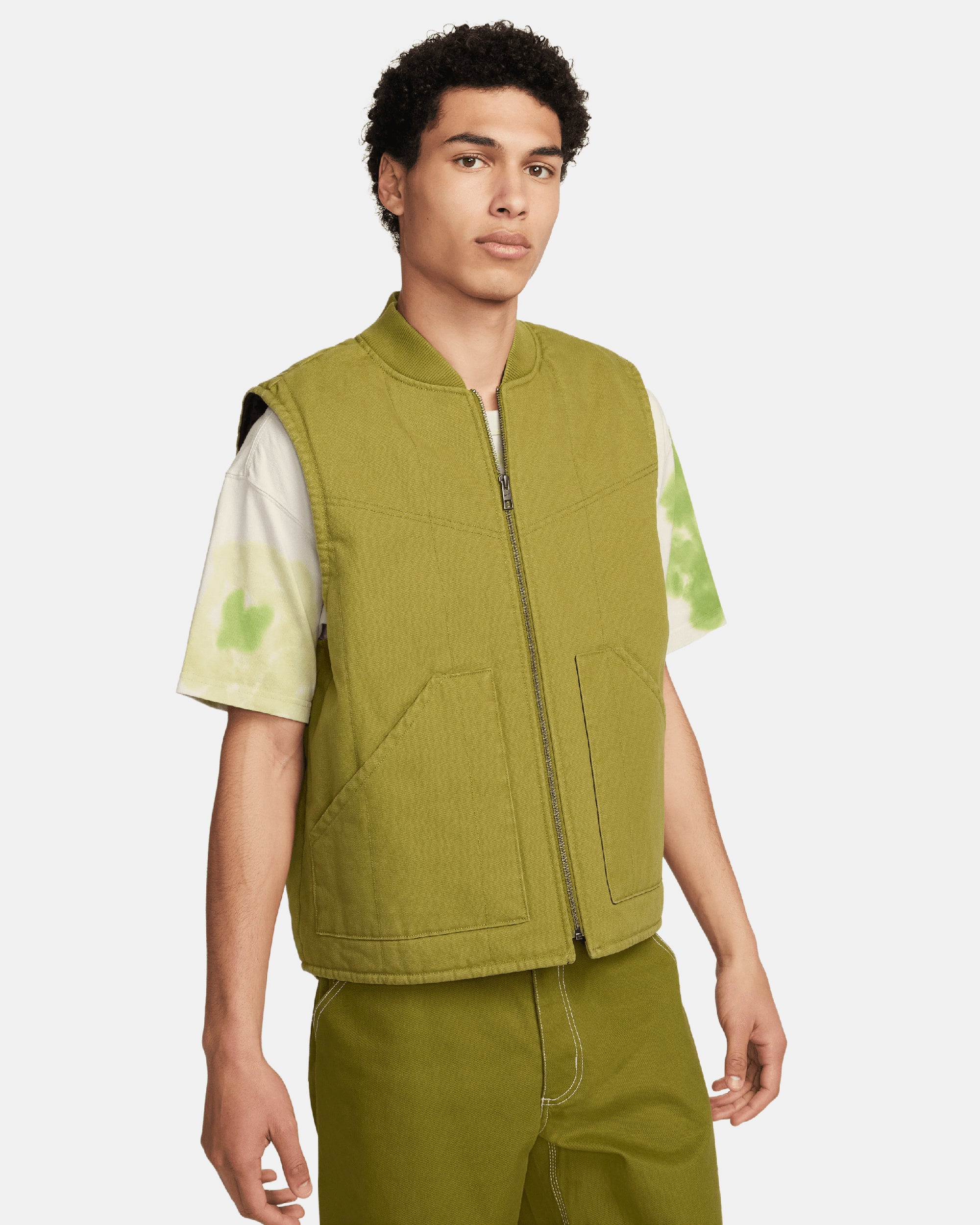 Jackets Coats Nike Life Men's Padded Vest Men's Vest - FQ1861-307