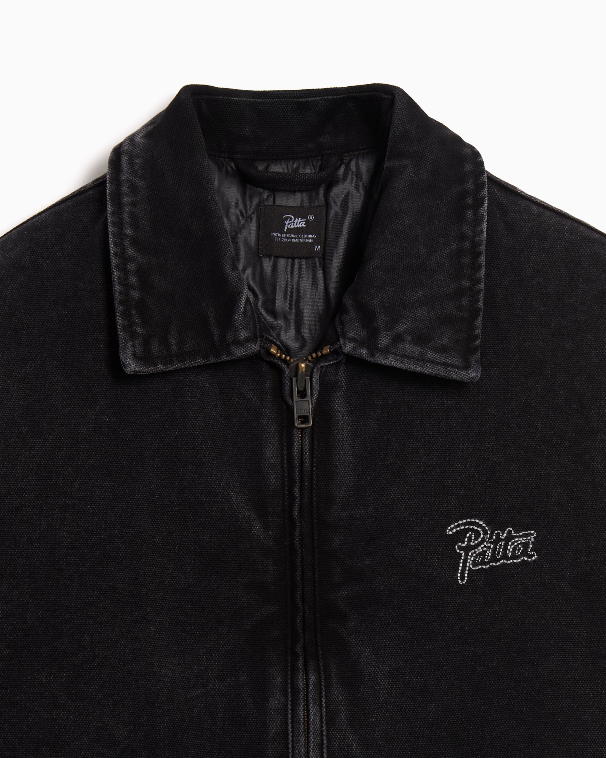 Jackets Coats Patta Washed Graphic Relaxed Men's Denim Jacket - POC-AW25-4000-348-0025-001
