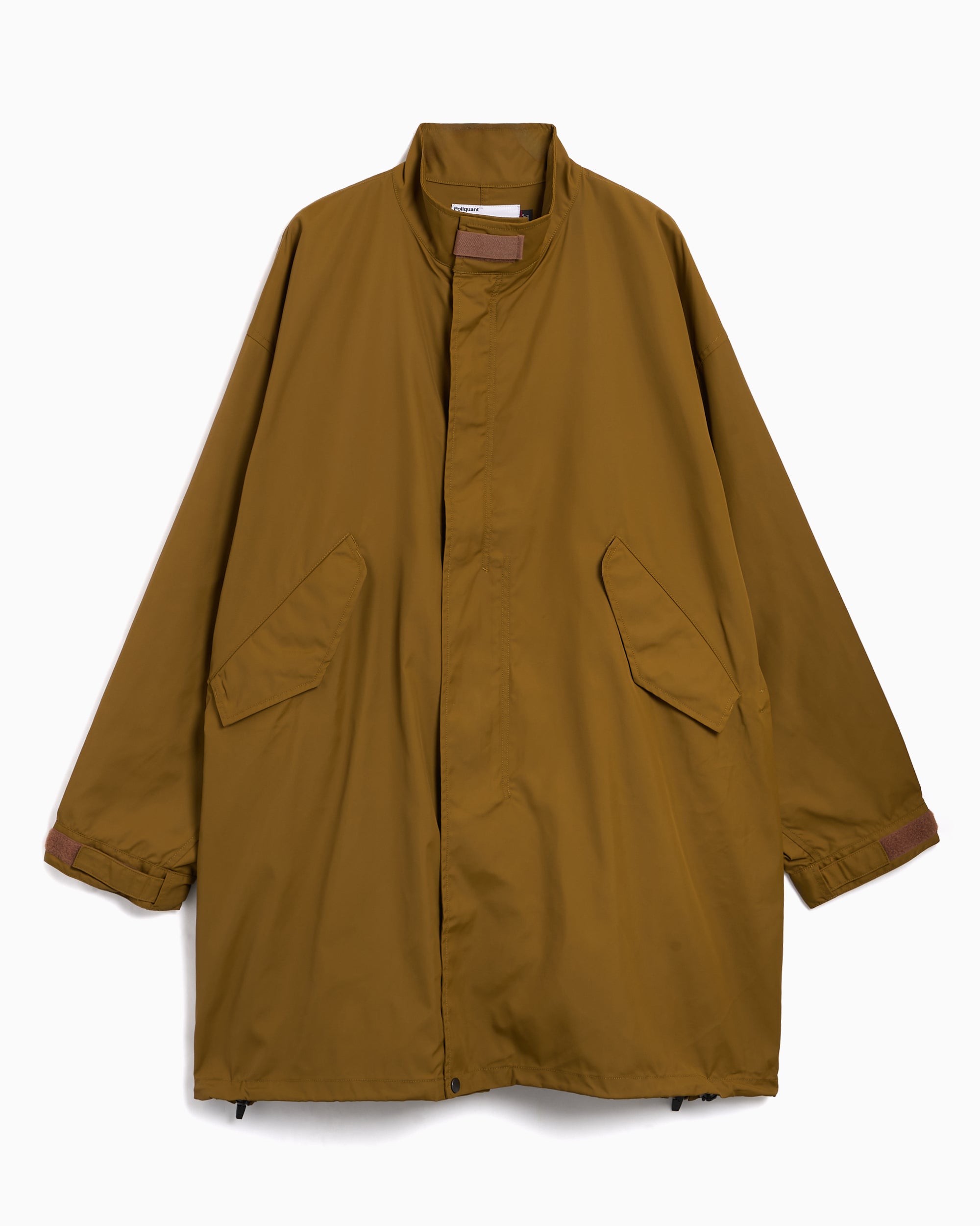 Jackets Coats Poliquant The Changing Lenght Transformable Relaxed Men's Rain Jacket - 2502013-COYOTE