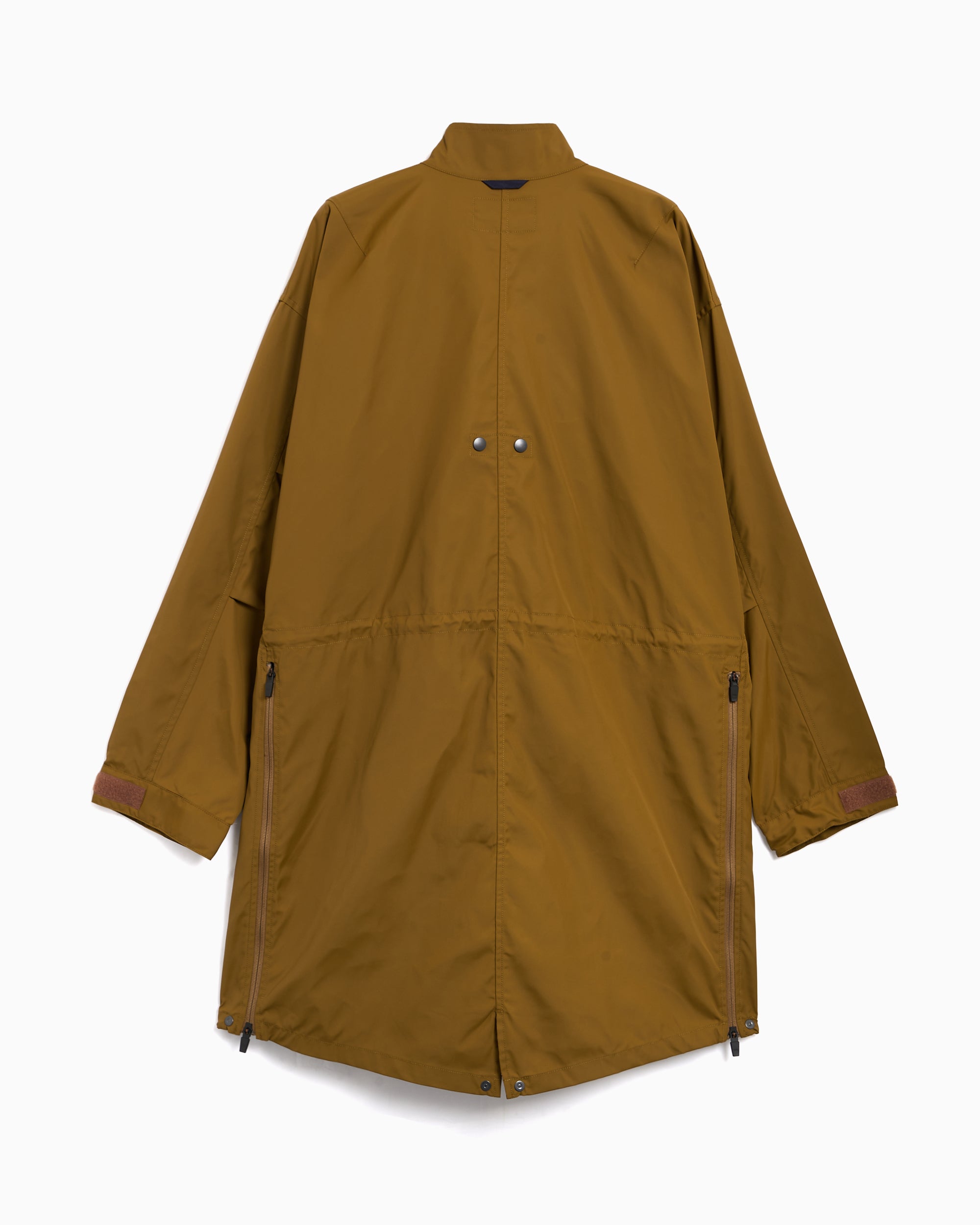 Jackets Coats Poliquant The Changing Lenght Transformable Relaxed Men's Rain Jacket - 2502013-COYOTE