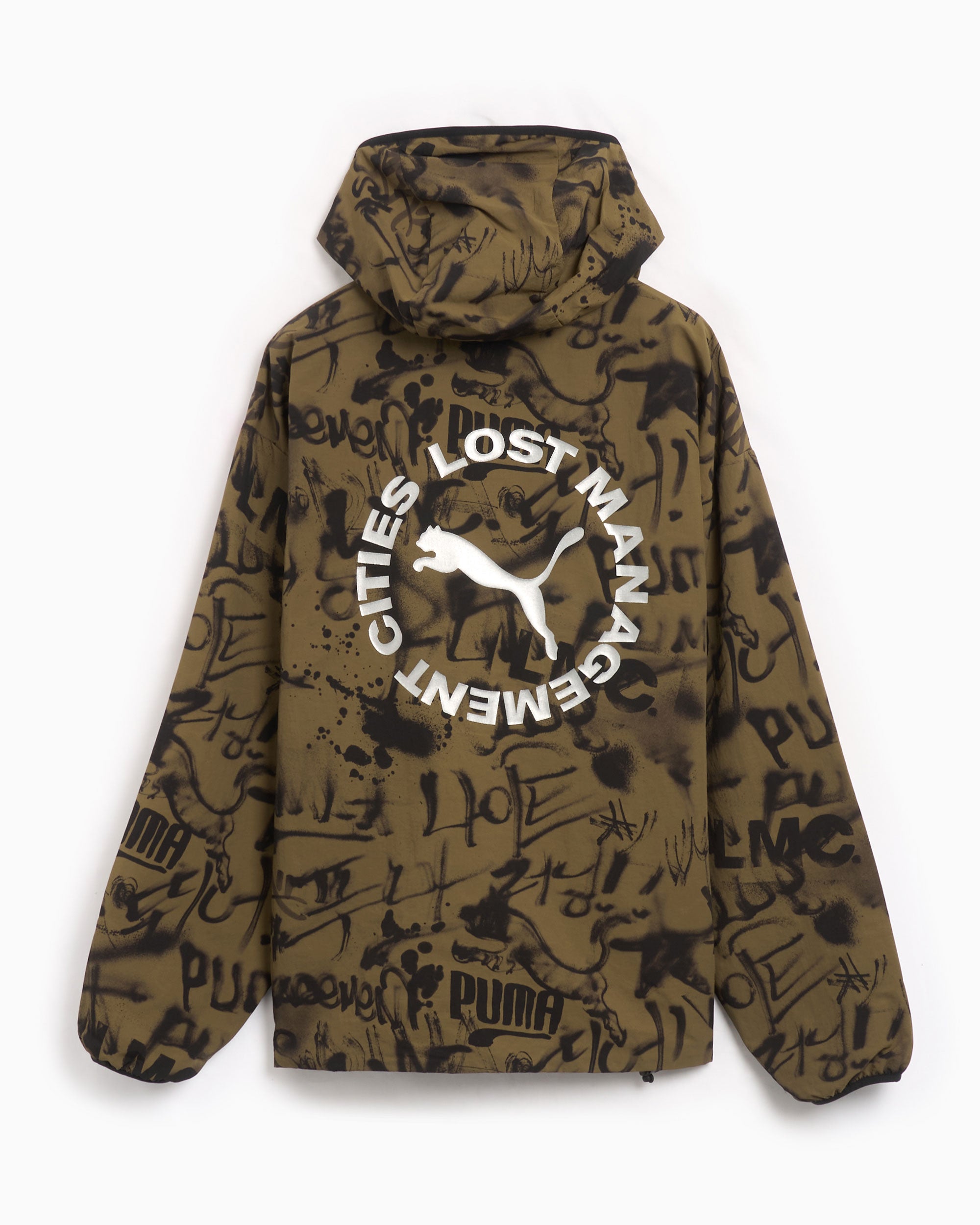 Jackets Coats Puma x LMC Men's AOP Reversible Jacket Relaxed Men's Light Jacket - 626565-40