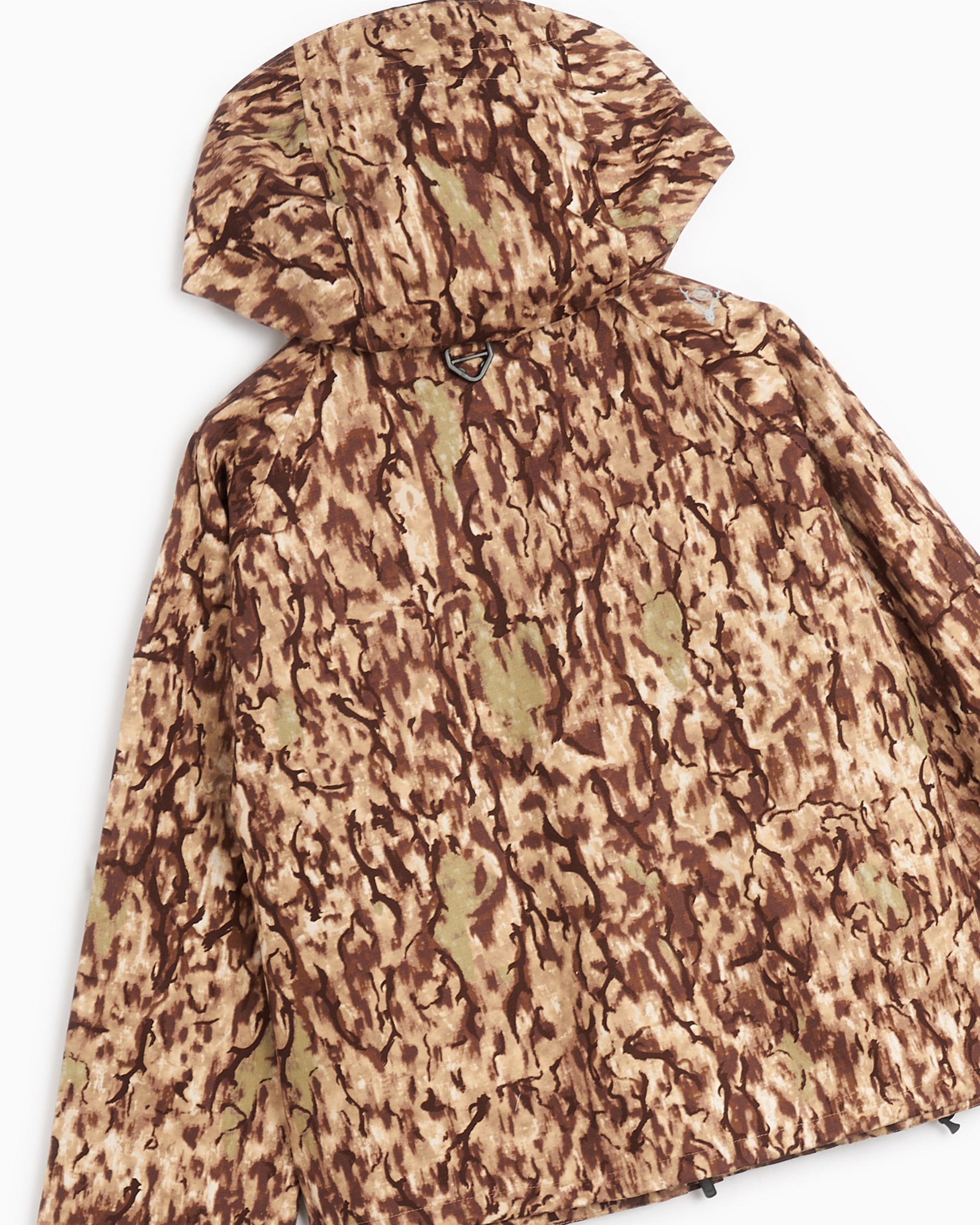 Jackets Coats South2 West8 River Men's Trek Ripstop 3Layer Jacket Men's Windbreaker - NS701-A-Horn-Camo