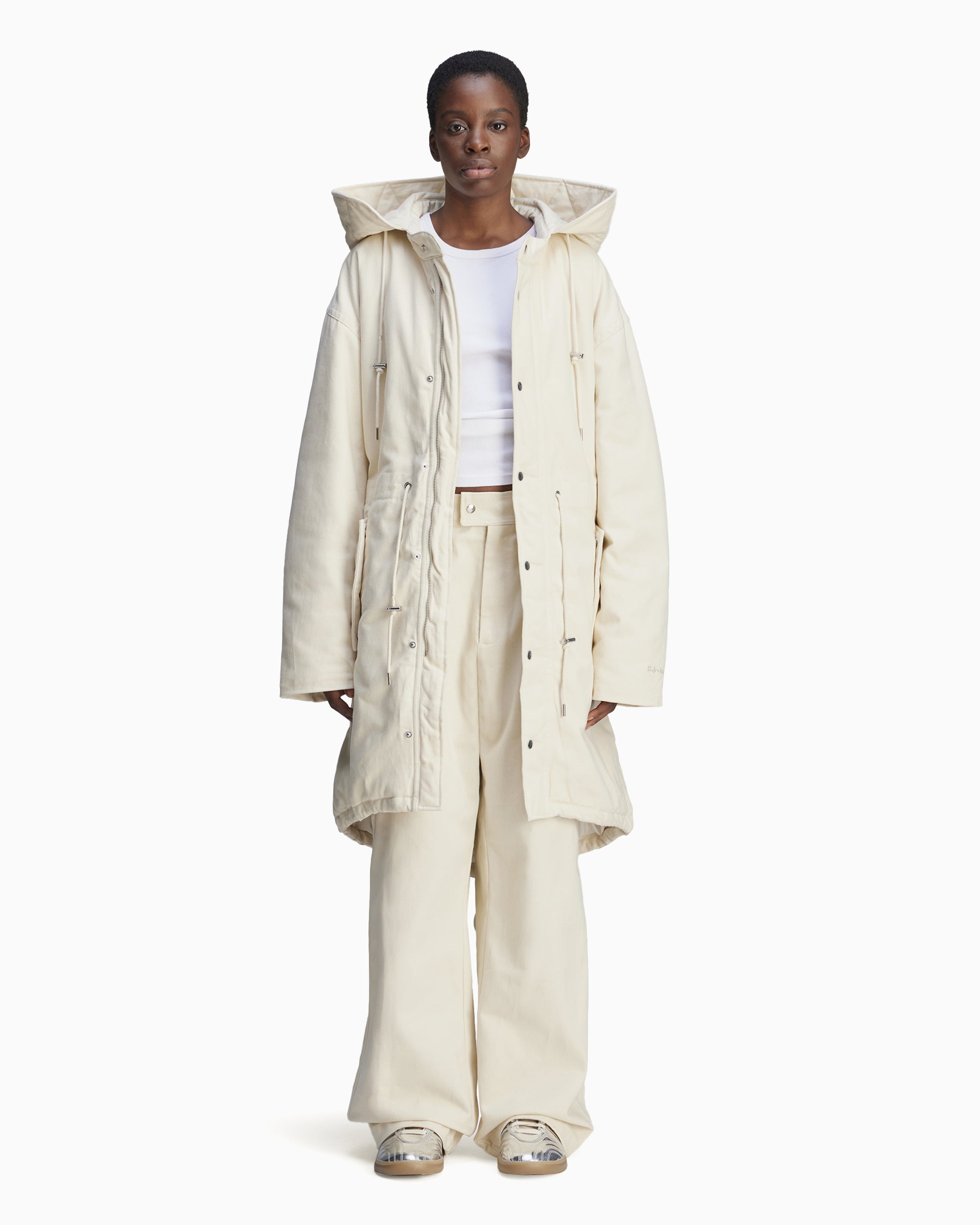 Jackets Coats X Wales Bonner adidas Originals x Wales Bonner Men's Coach Jacket Men's Anorak - JJ2928