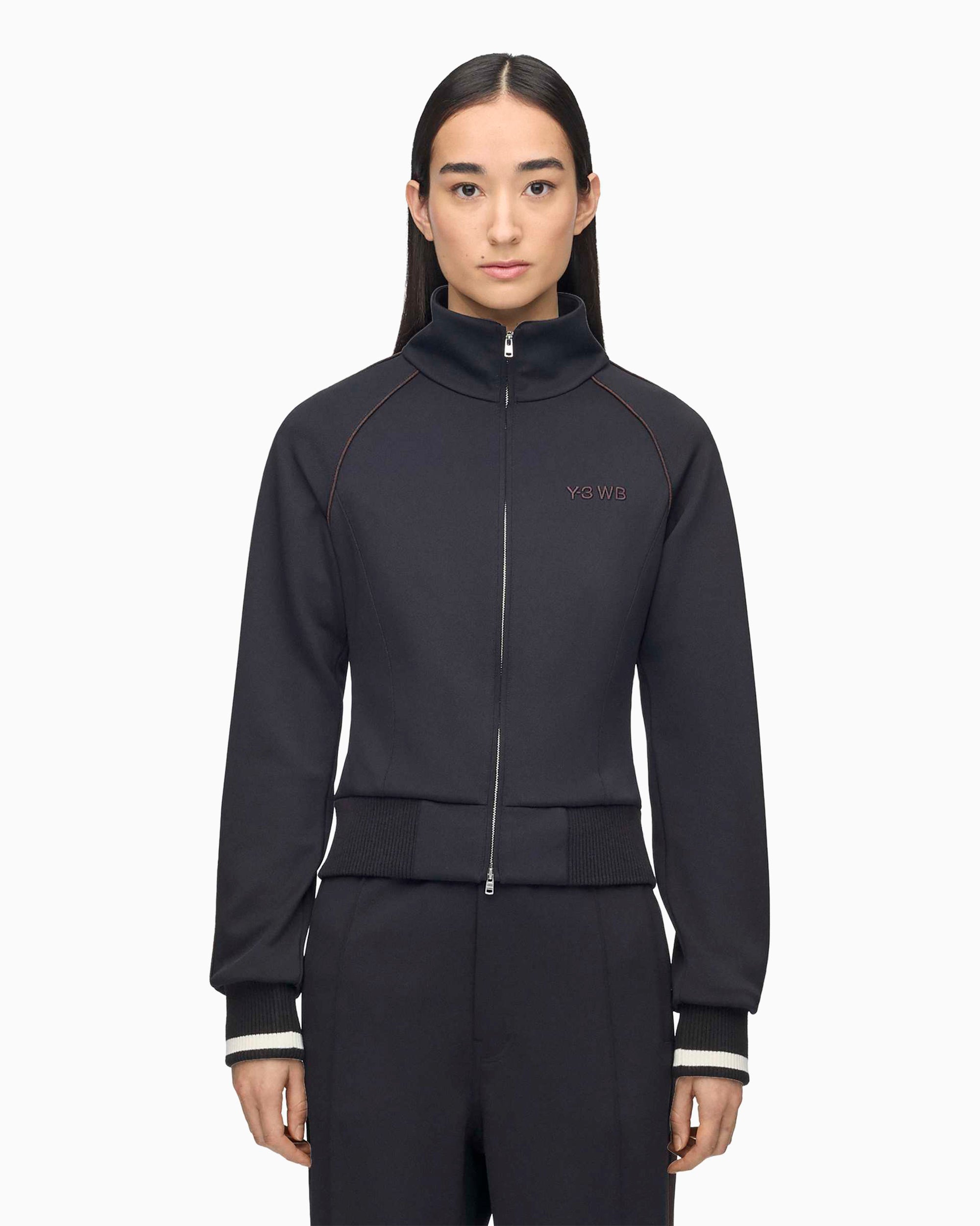 Jackets Coats Y-3 x Wales Bonner Logo Women's Track Jacket - KS3979