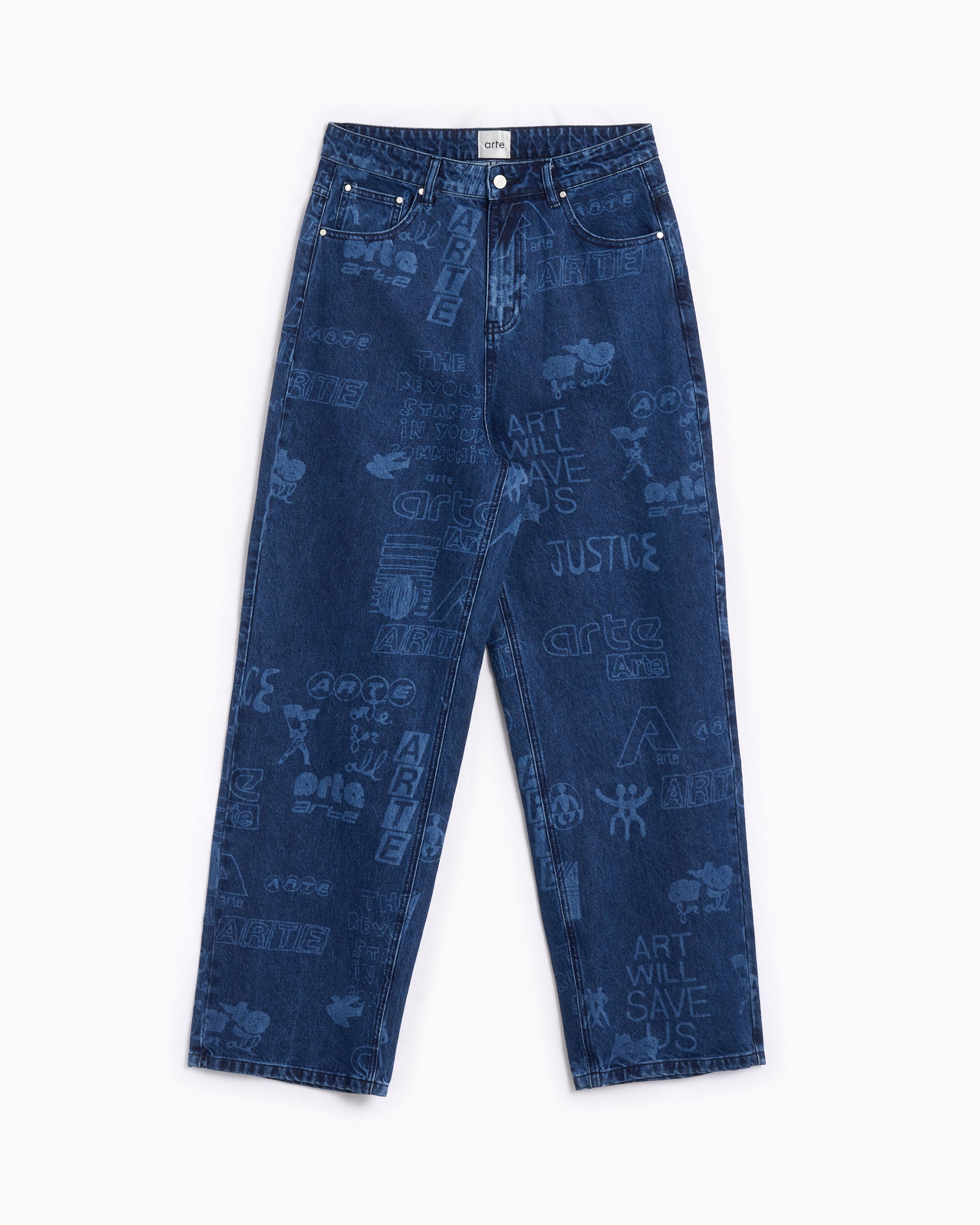 Jeans Arte Antwerp Art Saves Men's Jeans - AW25-145P-Bleach